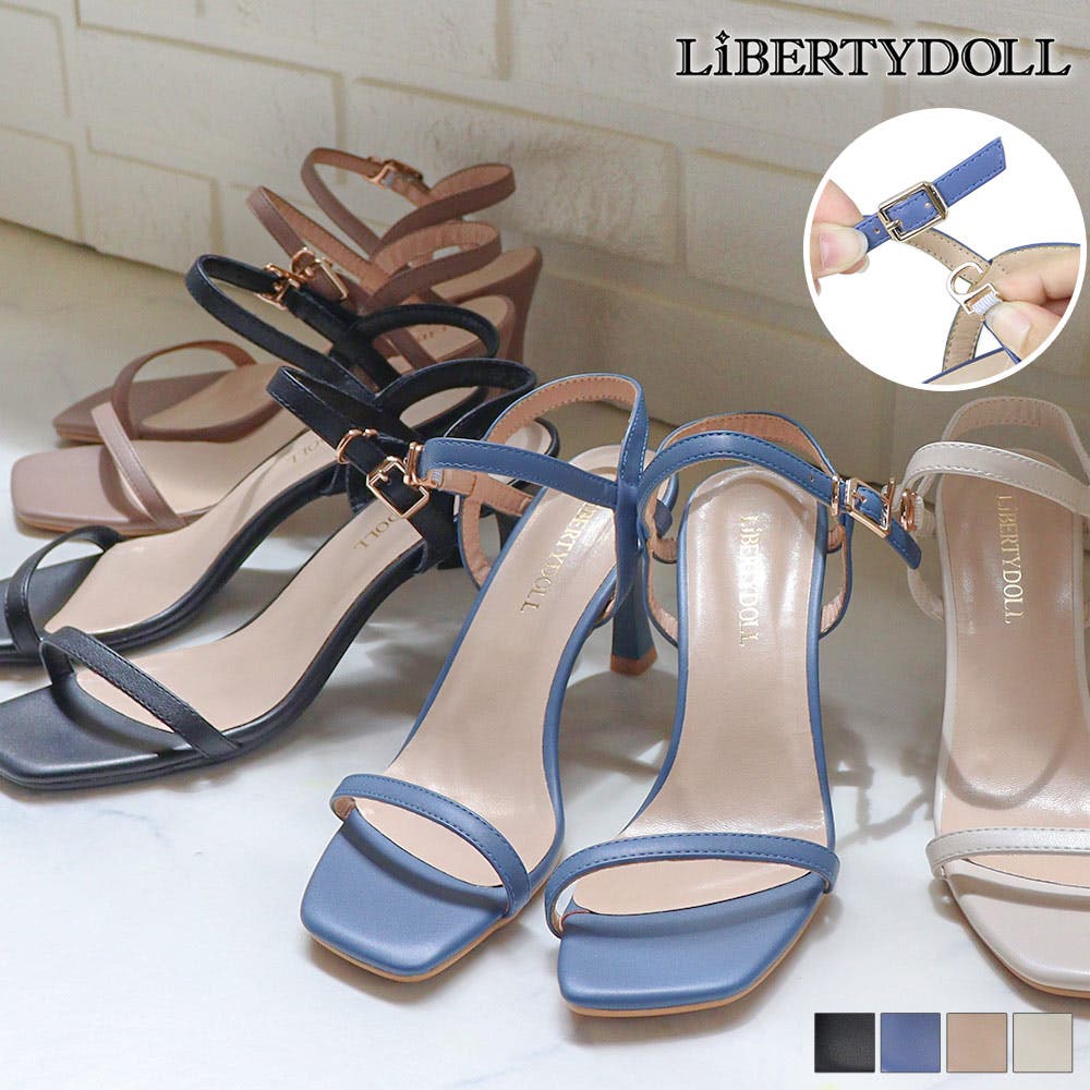 7 5cmヒール サンダル[品番：SFWS0000661]｜LibertyDoll
