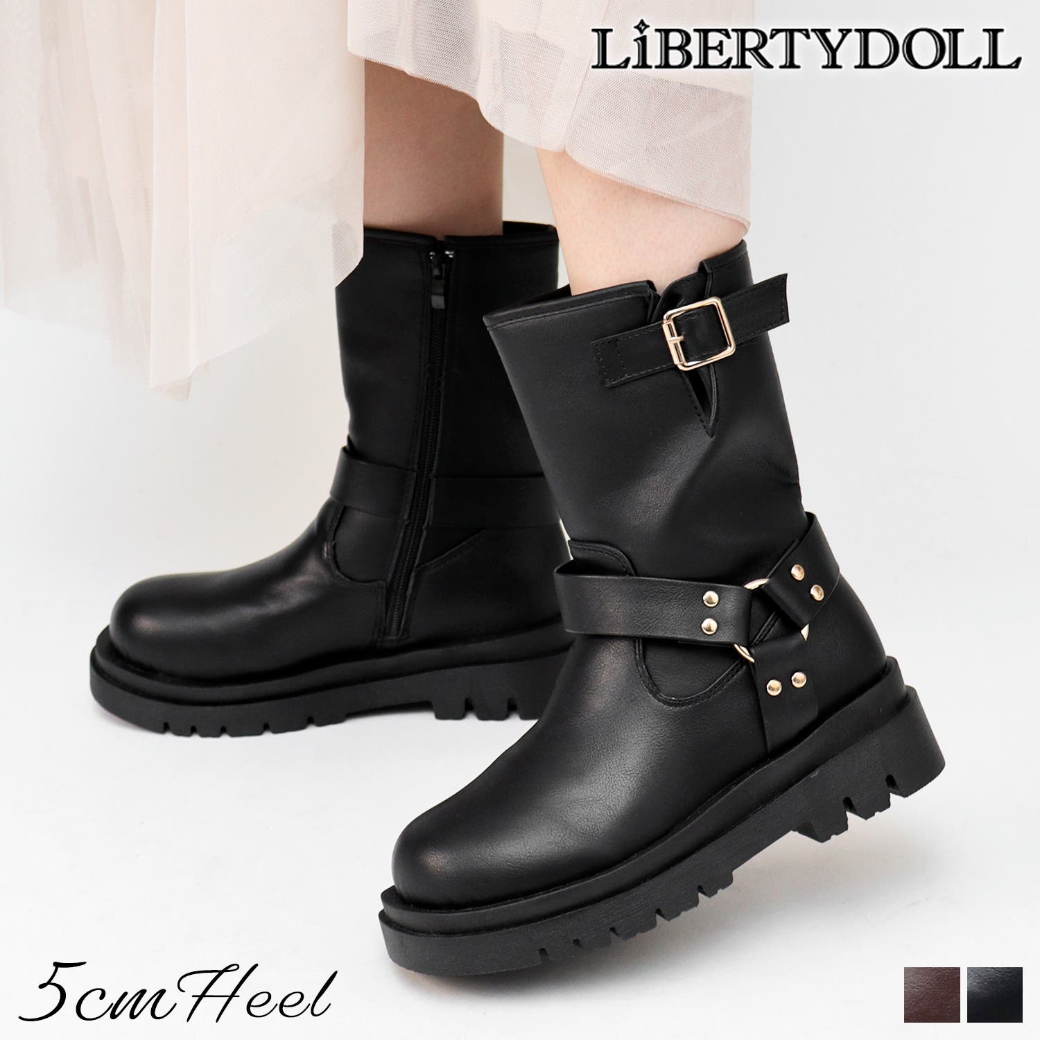 エンジニアブーツ154-9145[品番：SFWS0002949]｜LibertyDoll