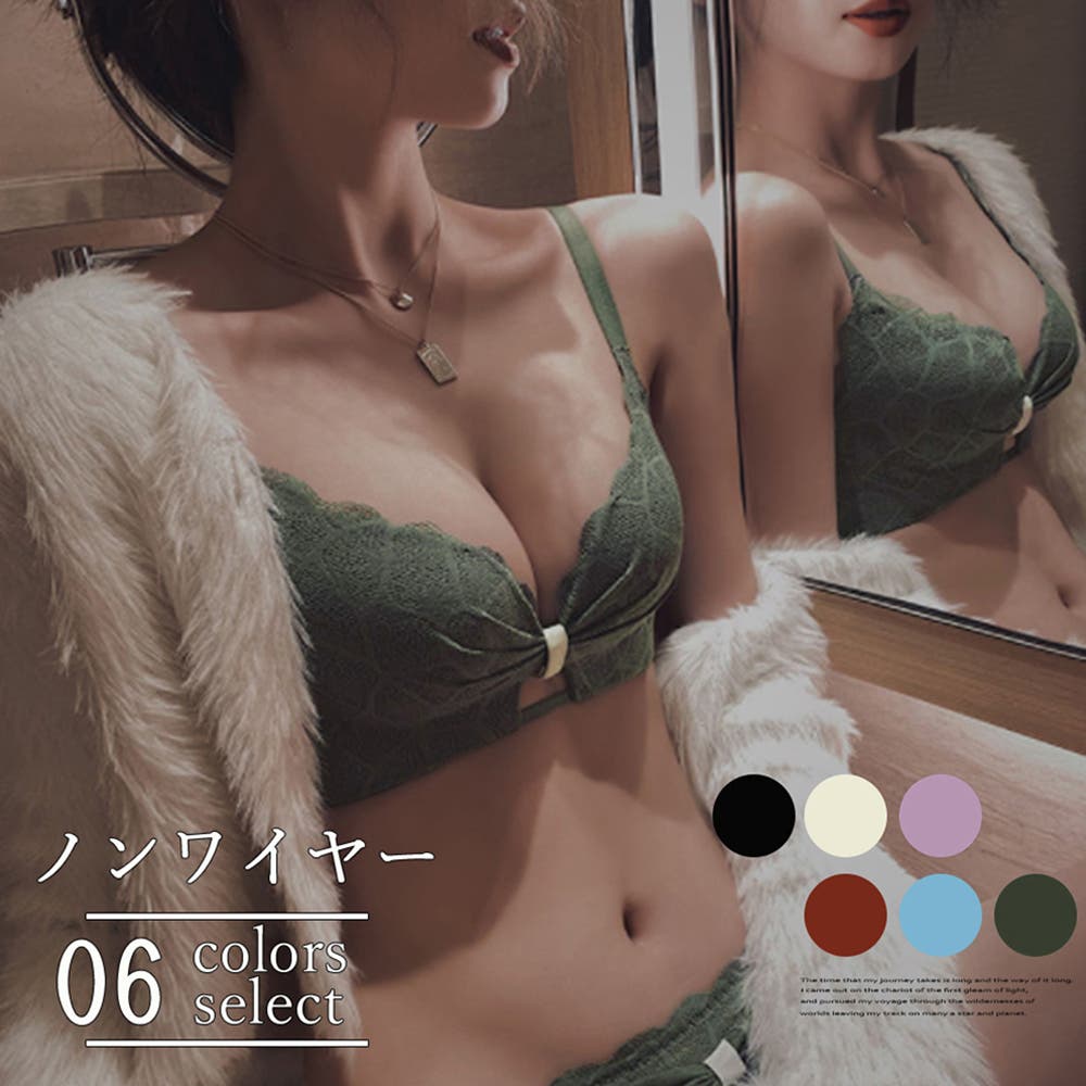 格安販売中 花柄レースブラショーツセット セクシー[品番：II000007640 洋服