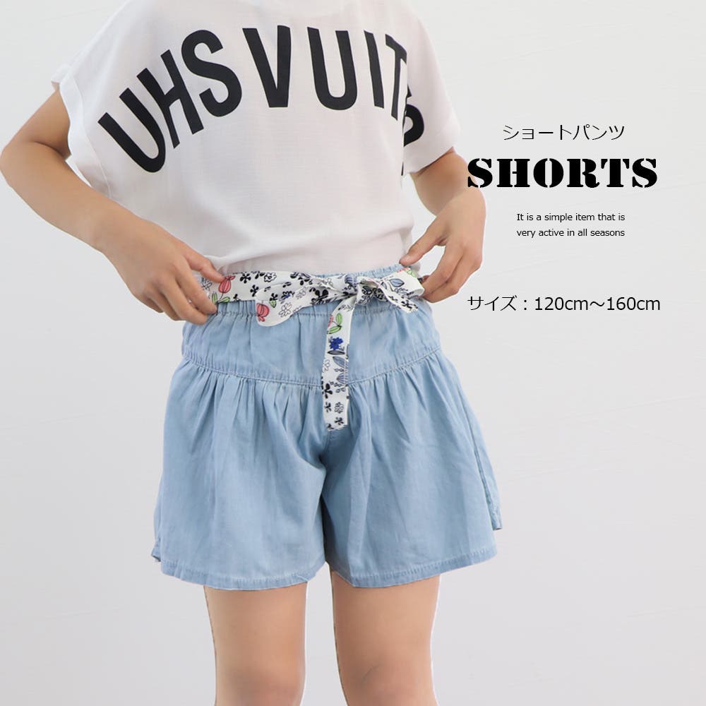 ショートパンツ キュロットパンツ 短パン[品番：AIKW0000498