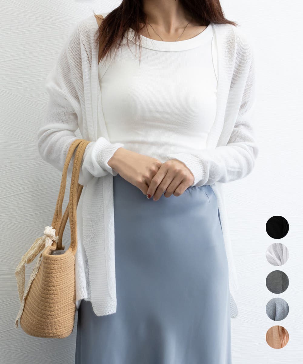 イエナ IENA 80/2 Mer－Cotton セーターマシーン Vネック