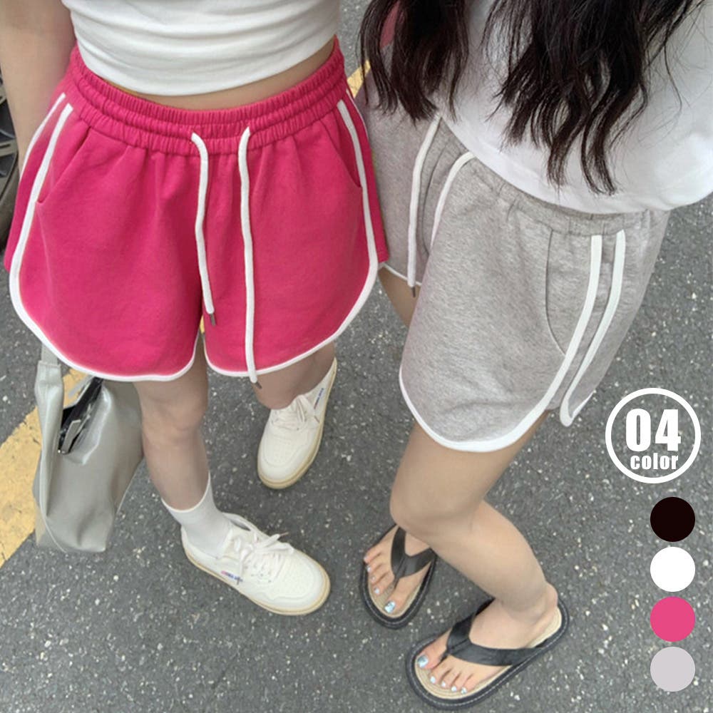 clear パンツ タイトショートパンツ「2024SS」 レディース