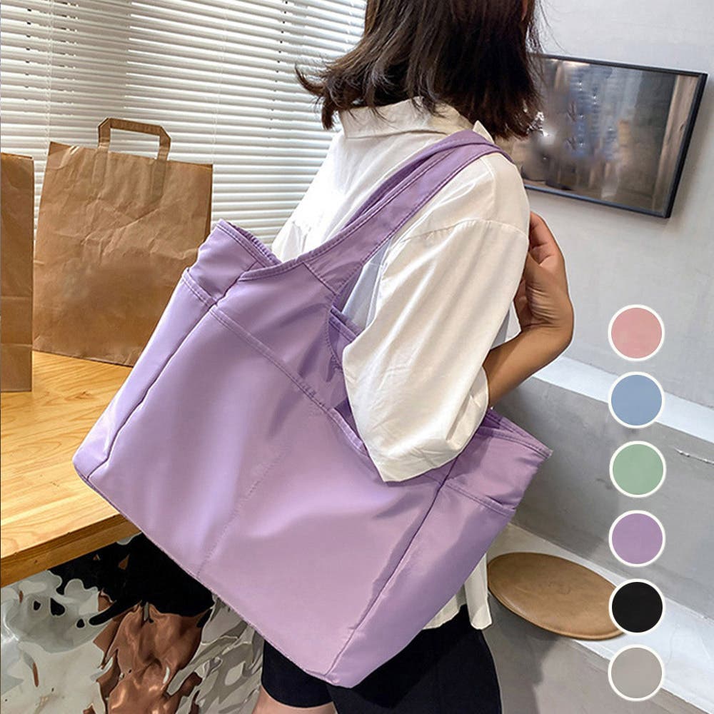スタイルブロック STYLEBLOCK ポケット付き2WAYキャンバストート
