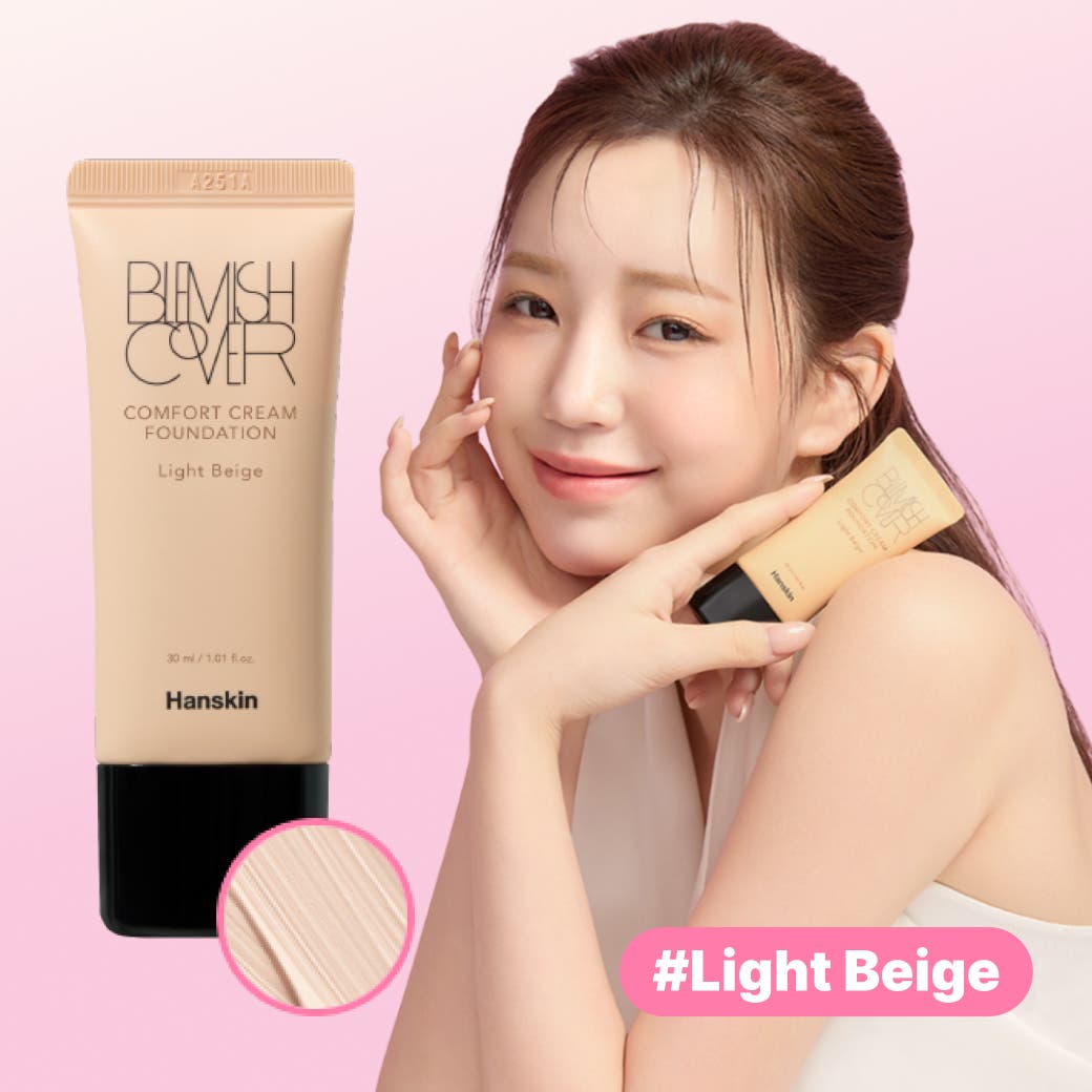 ハンスキン ブレミッシュ コンフォートクリームファンデーション 30ml