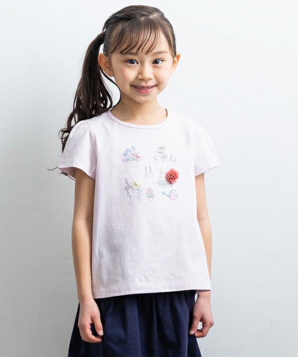 子供服 女の子 Tシャツ[品番：NONK0002093]｜moononnon