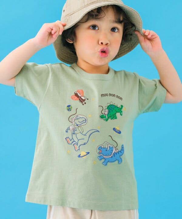 子供服 男の子 Tシャツ[品番：NONK0002621]｜moononnon（ムーノンノン 