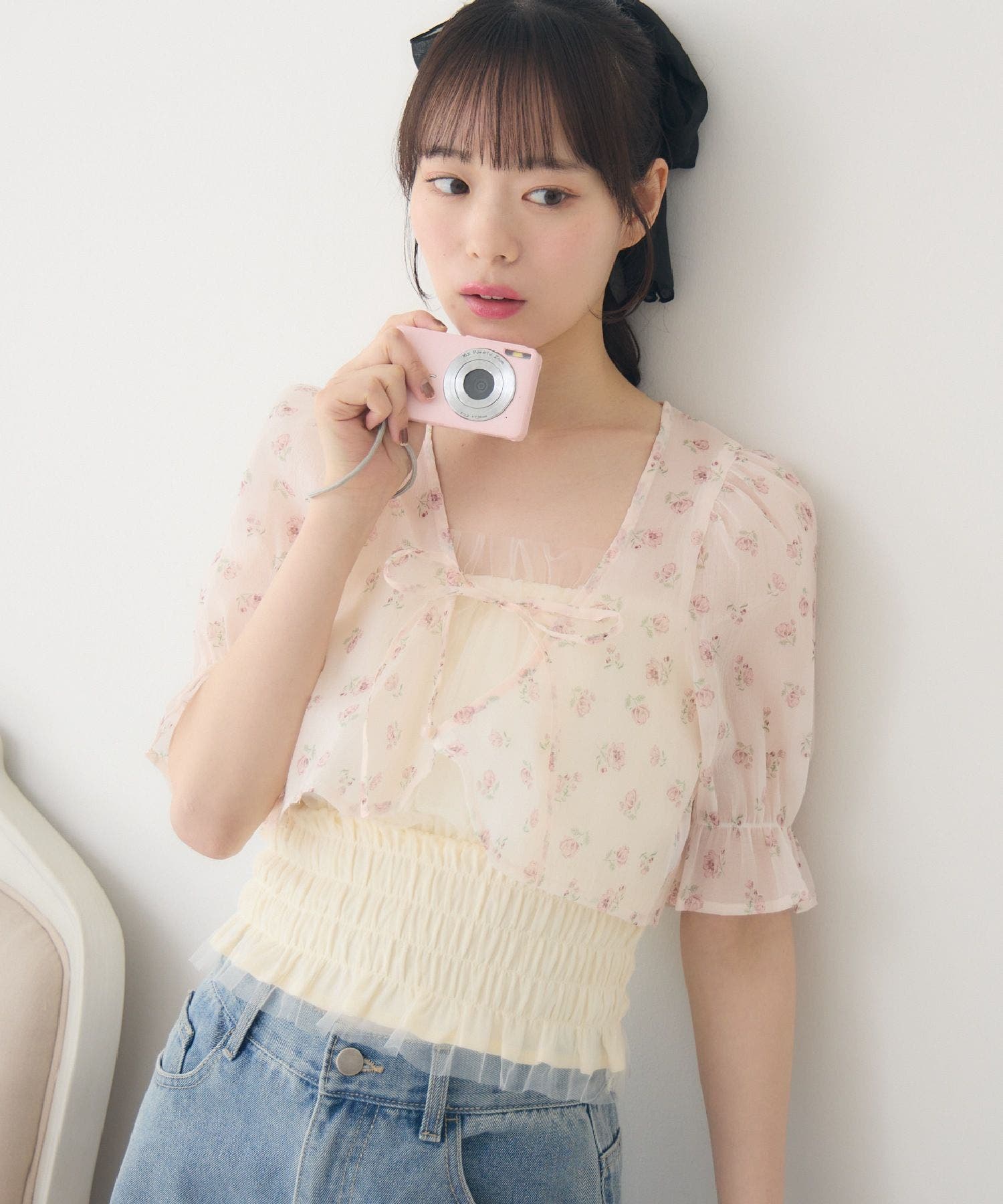 セットアイテム】フロントリボンボレロSET[品番：RTGW0009085