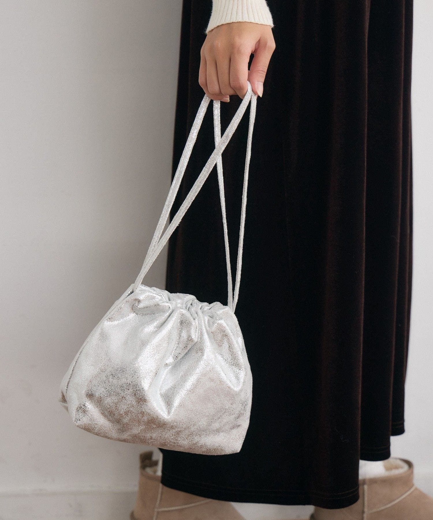 アソート巾着ショルダーバッグ[品番：RTGW0008490]｜RETRO GIRL