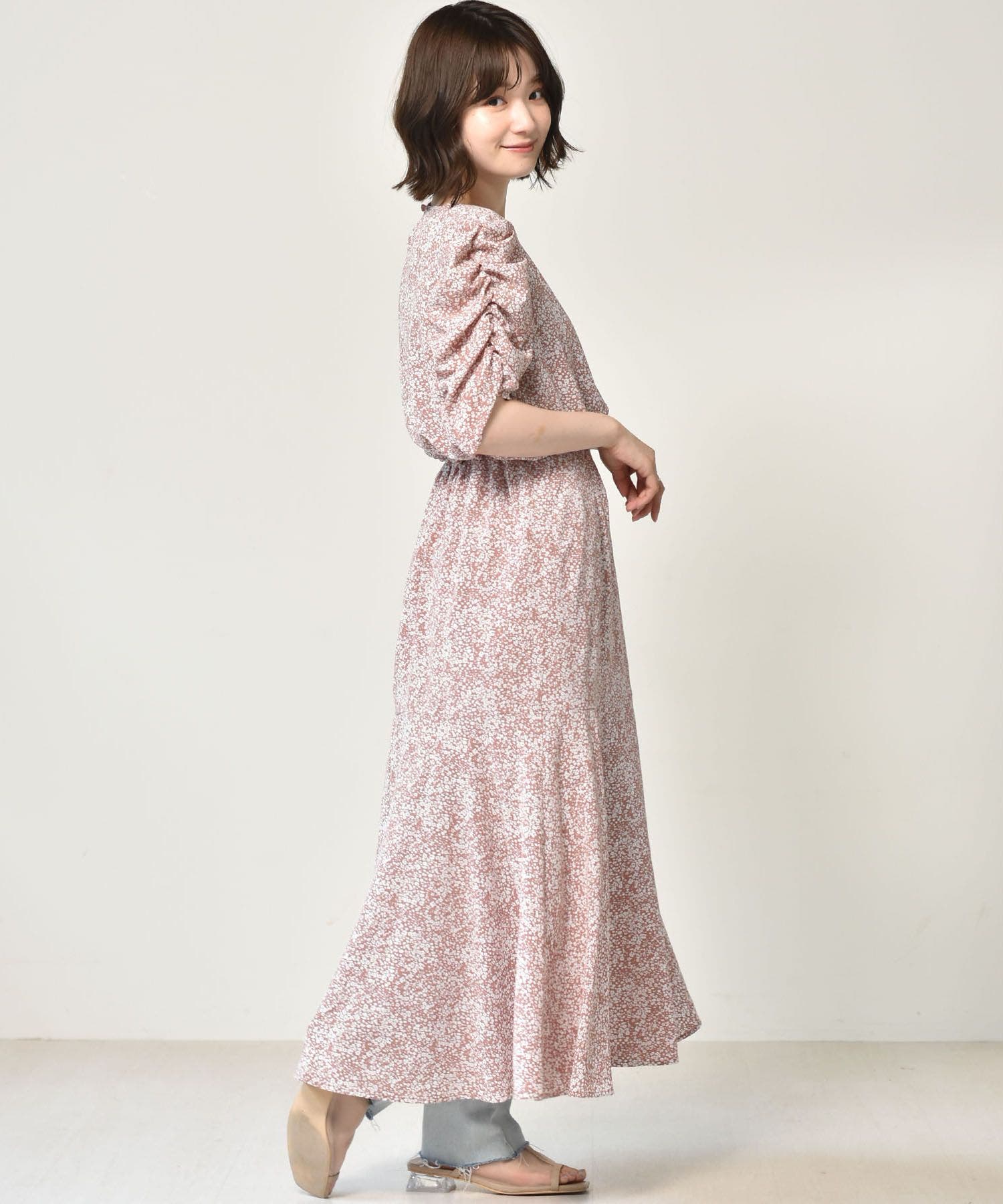 vintdge♡ジンボリー フリース花柄オーバーオール vintdge♡ジンボリー フリース花柄オーバーオール 楽天市場