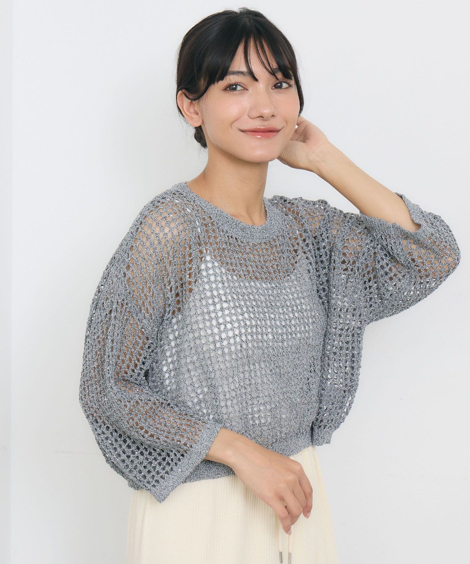 品質は非常に良い キラキラメッシュPO[品番：RTGW0008166]｜RETRO GIRL（レトロ ノート・メモ帳