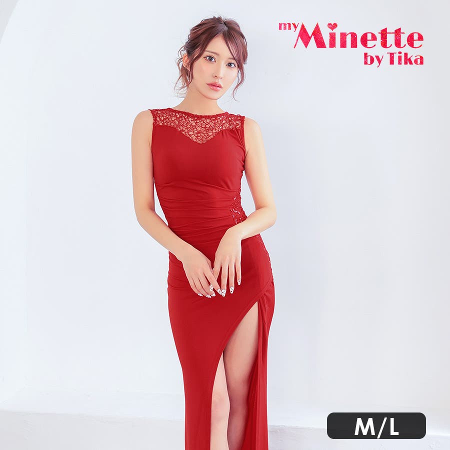 myMinette キャバドレス ロングドレス[品番：MFND0010695]｜my minette