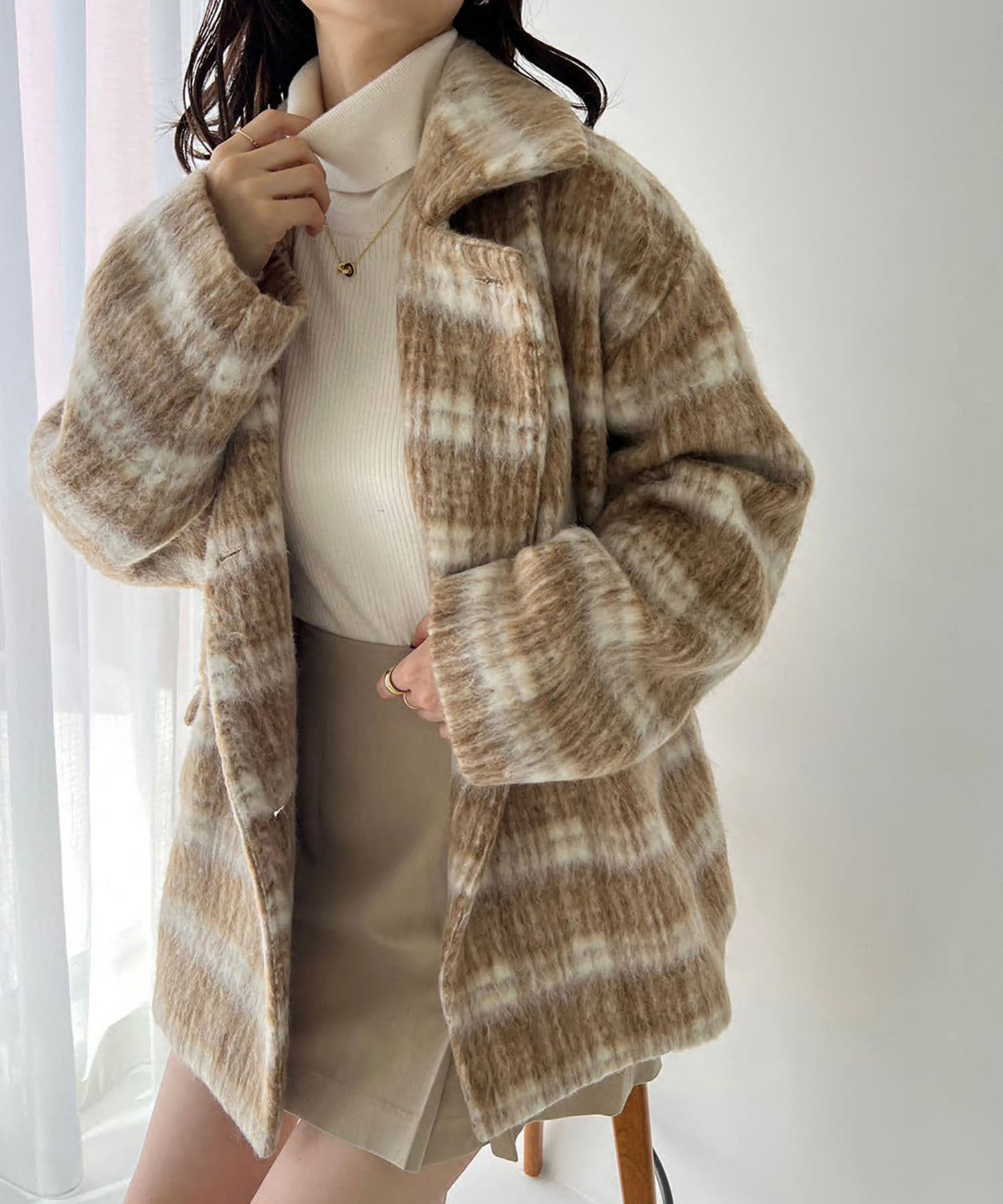 one after another】シャギーコクーンコート[品番：NCLW0014592]｜NICE