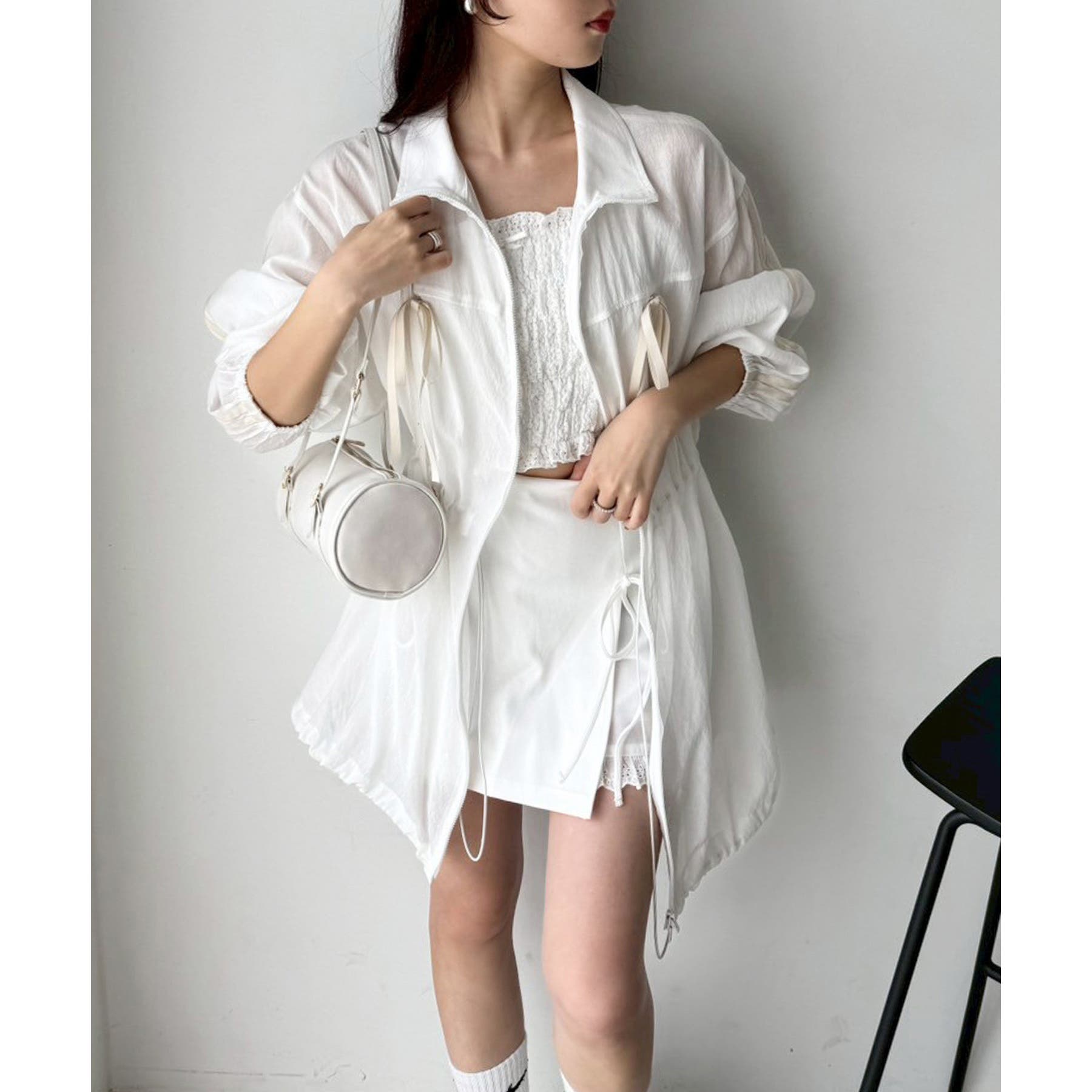 one after another】シアーリボンマンパ[品番：NCLW0016164]｜NICE