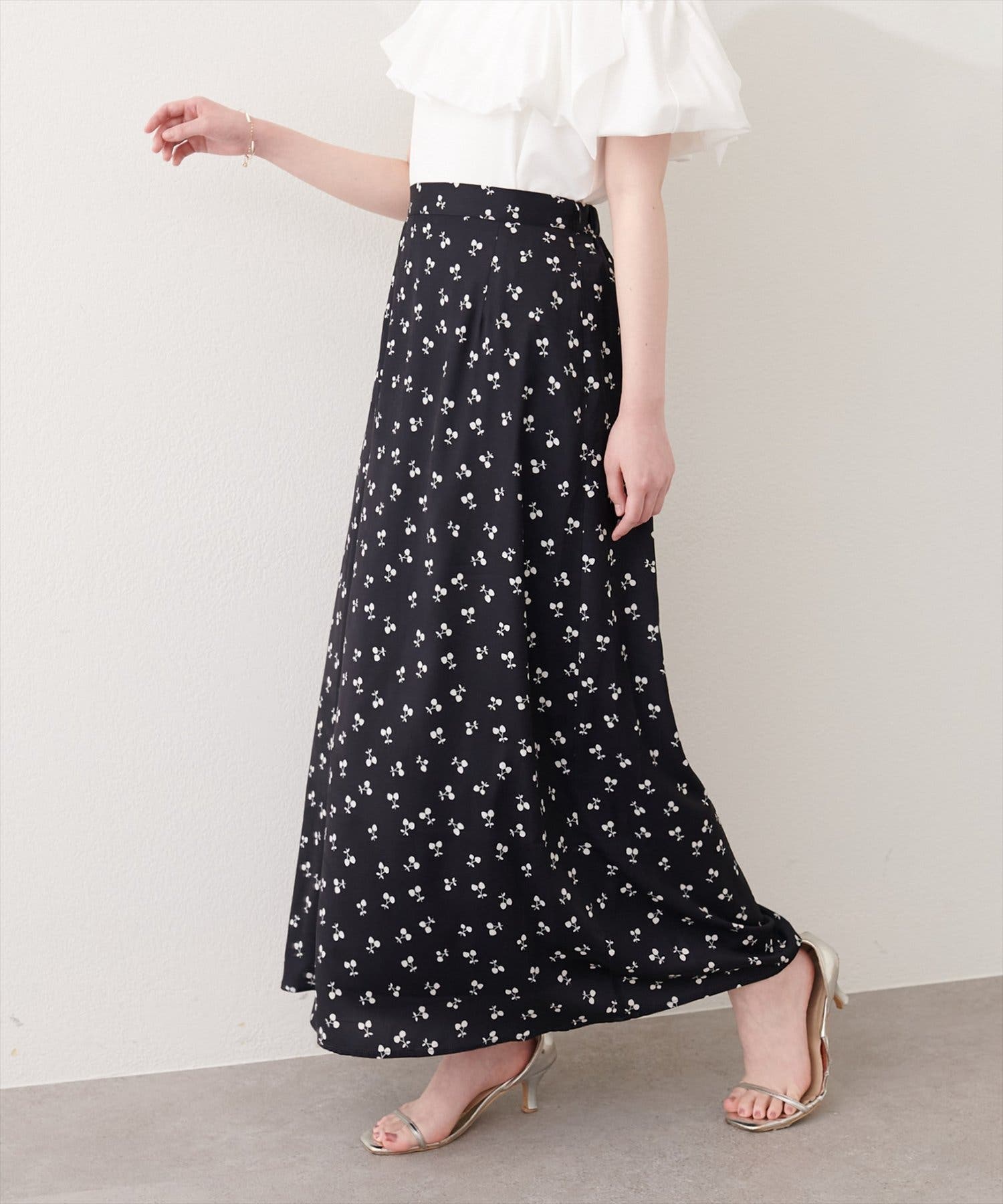 natural couture】フルーツ柄スカート[品番：NCLW0018920]｜NICE CLAUP