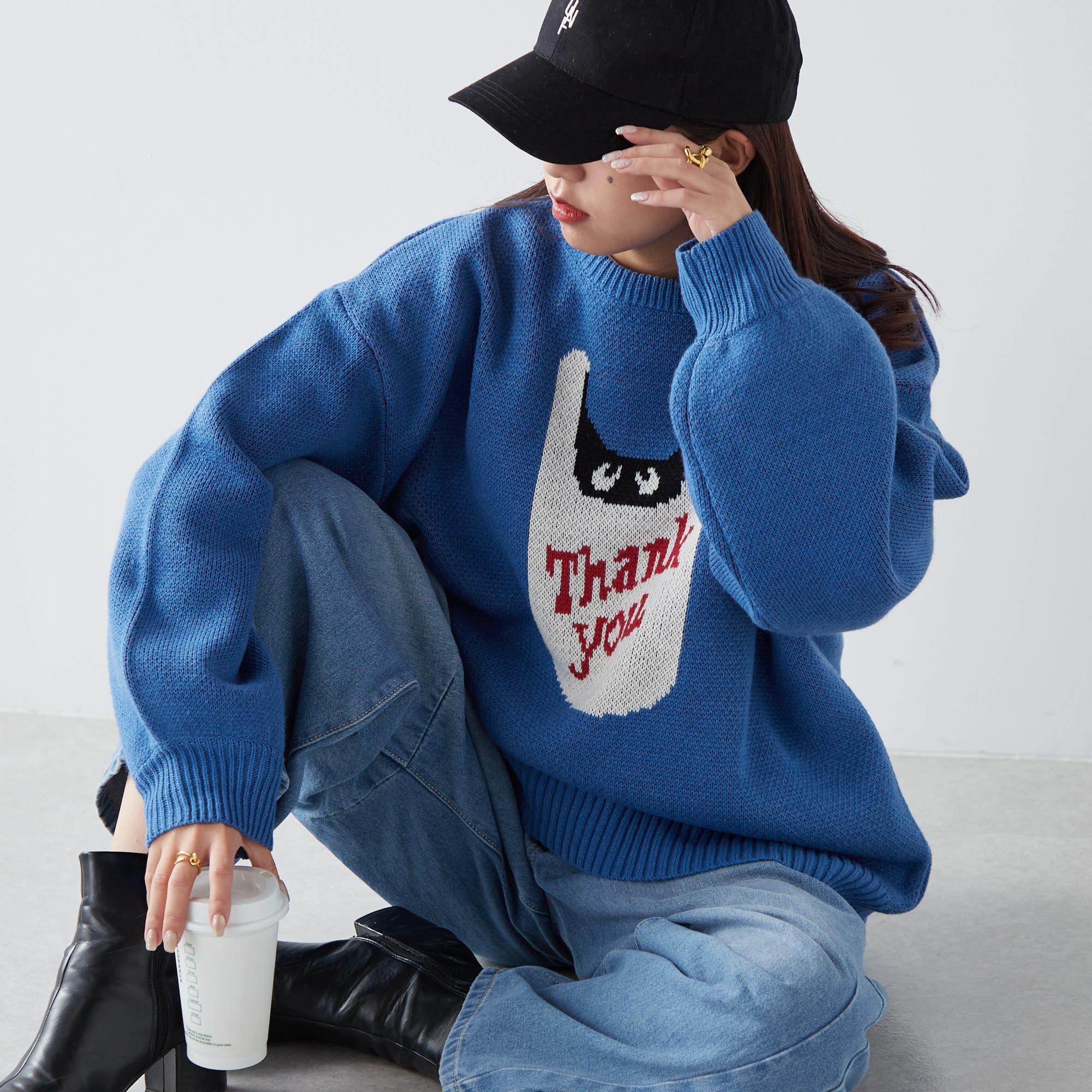 バナナ/モンスターニット[品番：NCLW0012042]｜NICE CLAUP