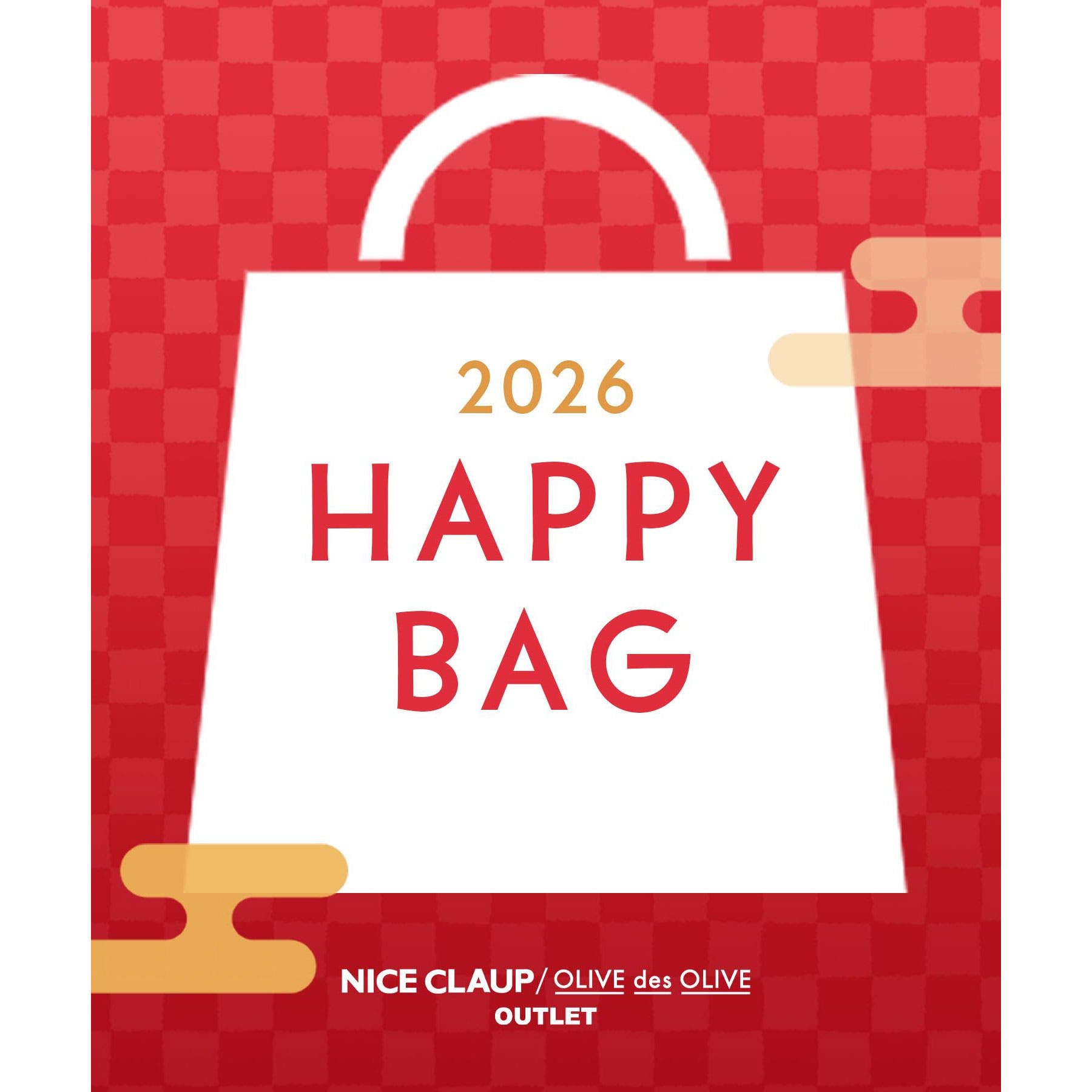 まとめ売り　NICECLAUP RiLi STORE 福袋　オリジナル 2025福袋】OUTLET by NICE[品番：NCLW0014908]｜NICE CLAUP / OLIVE