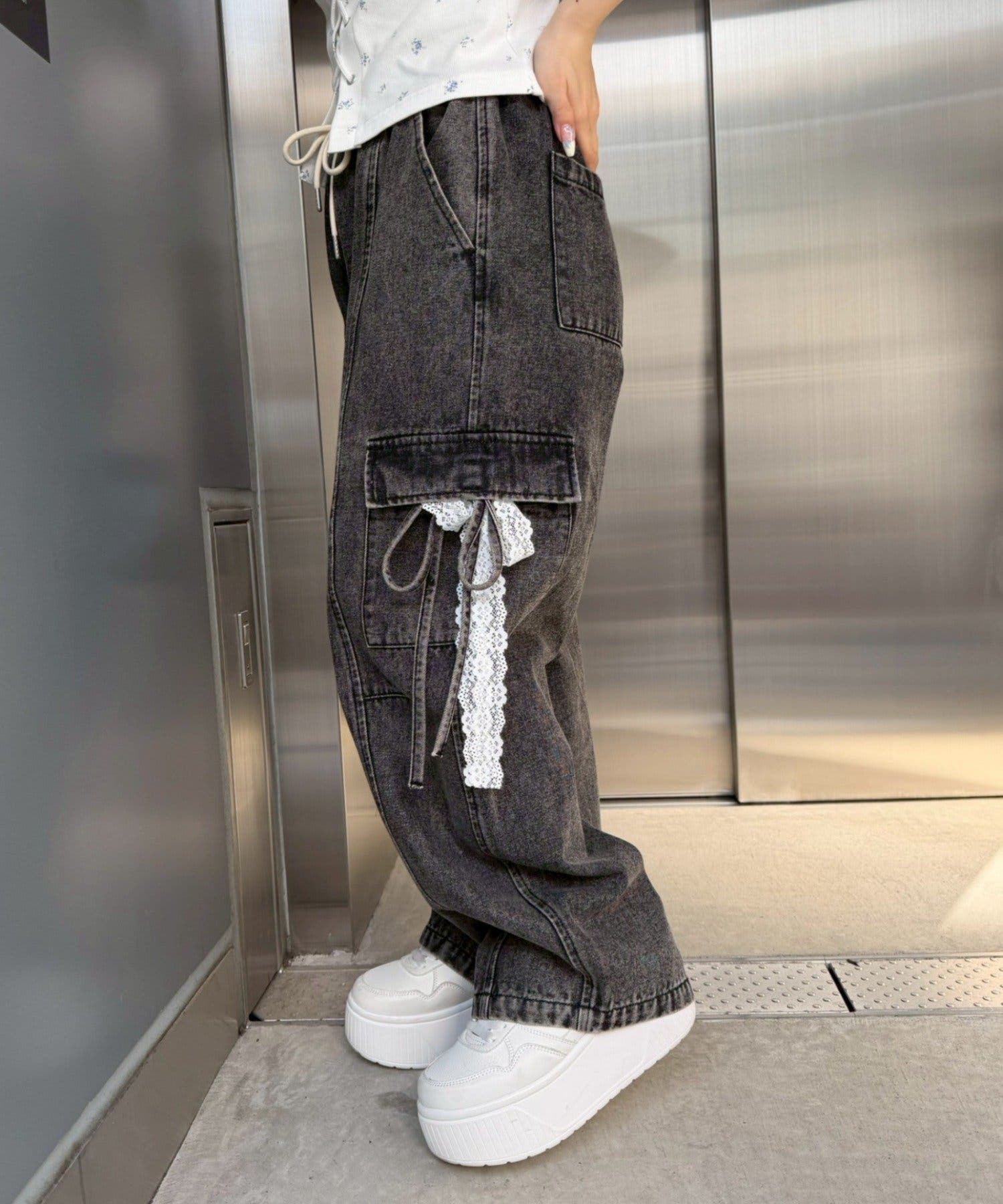 2WAY リボンカーゴパンツ[品番：OLOW0018096]｜RMAF NICE CLAUP