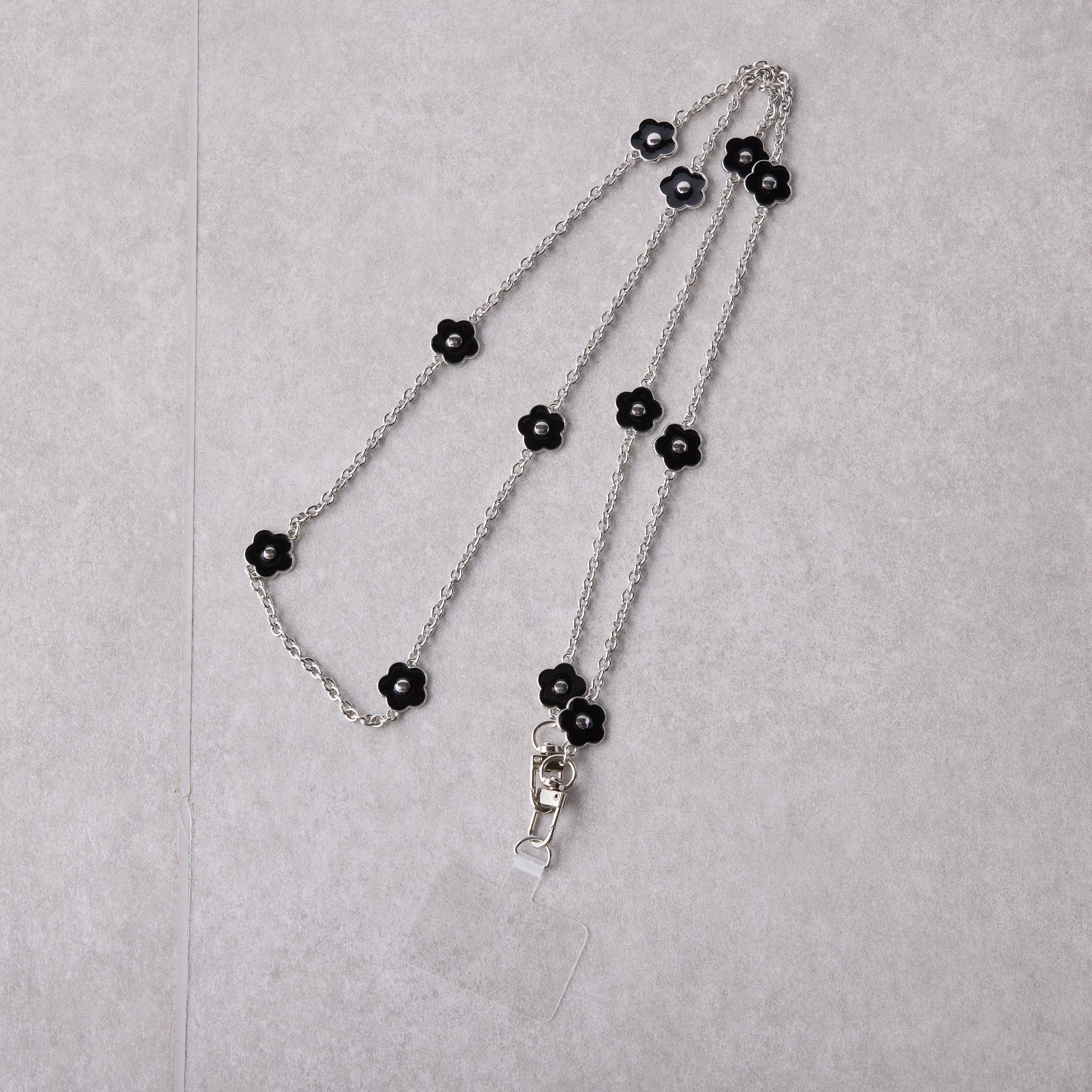 ロングフラワーモチーフストラップ[品番：OLOW0011271]｜RMAF NICE