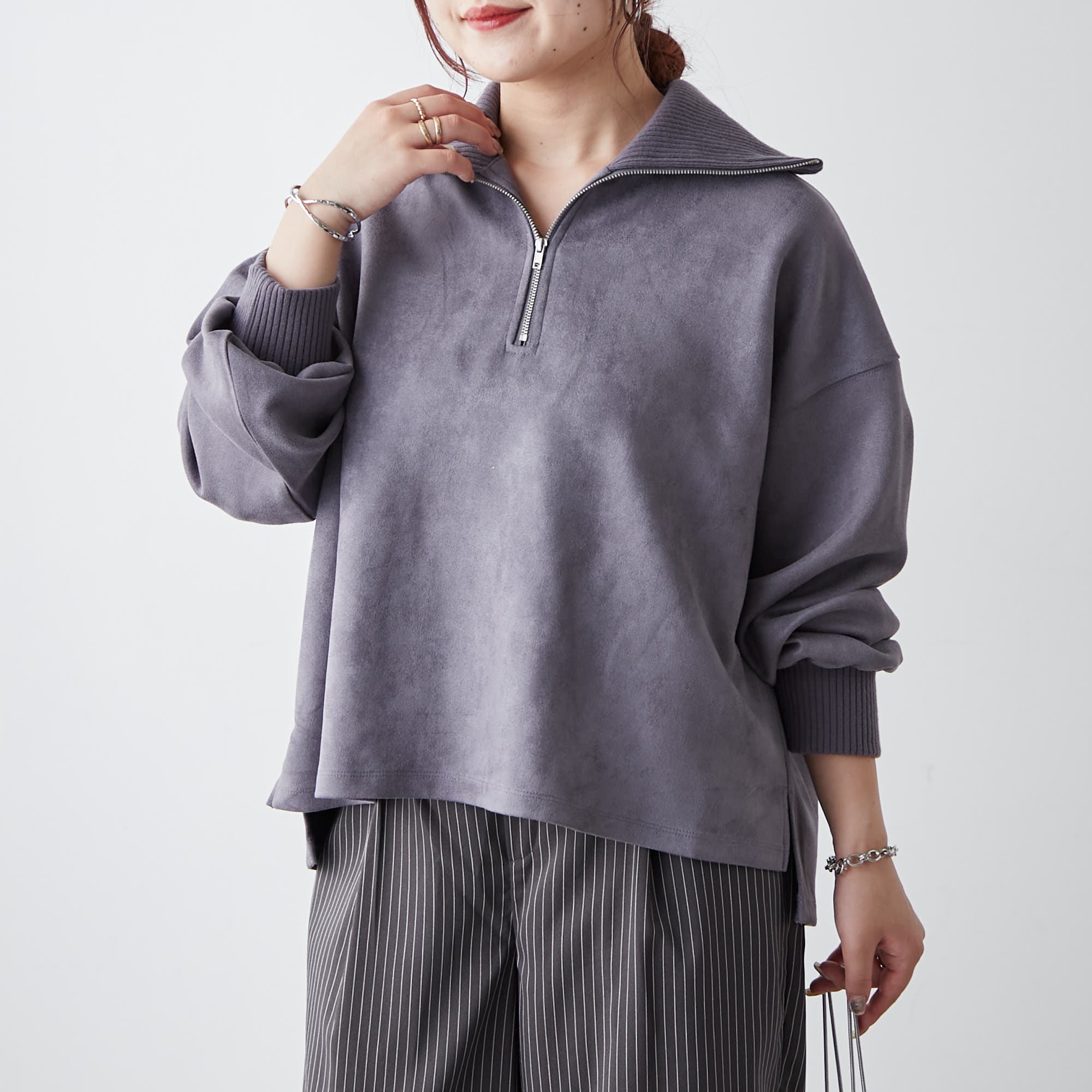 ハーフZIPプルオーバー[品番：OLOW0014456]｜RMAF NICE CLAUP