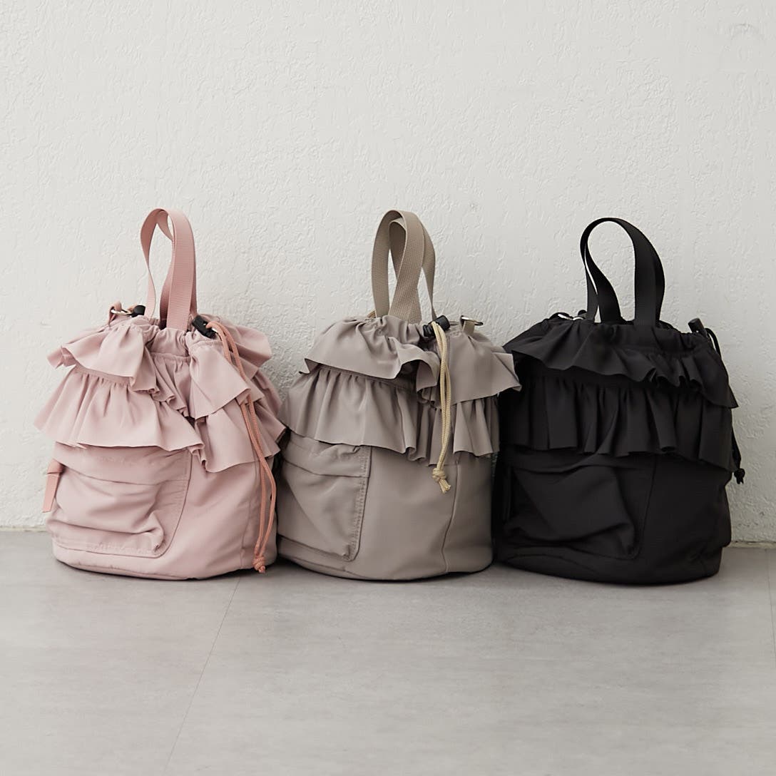 ハンドメイド ドロストショルダーバッグ Florestina マイリトルテイラー