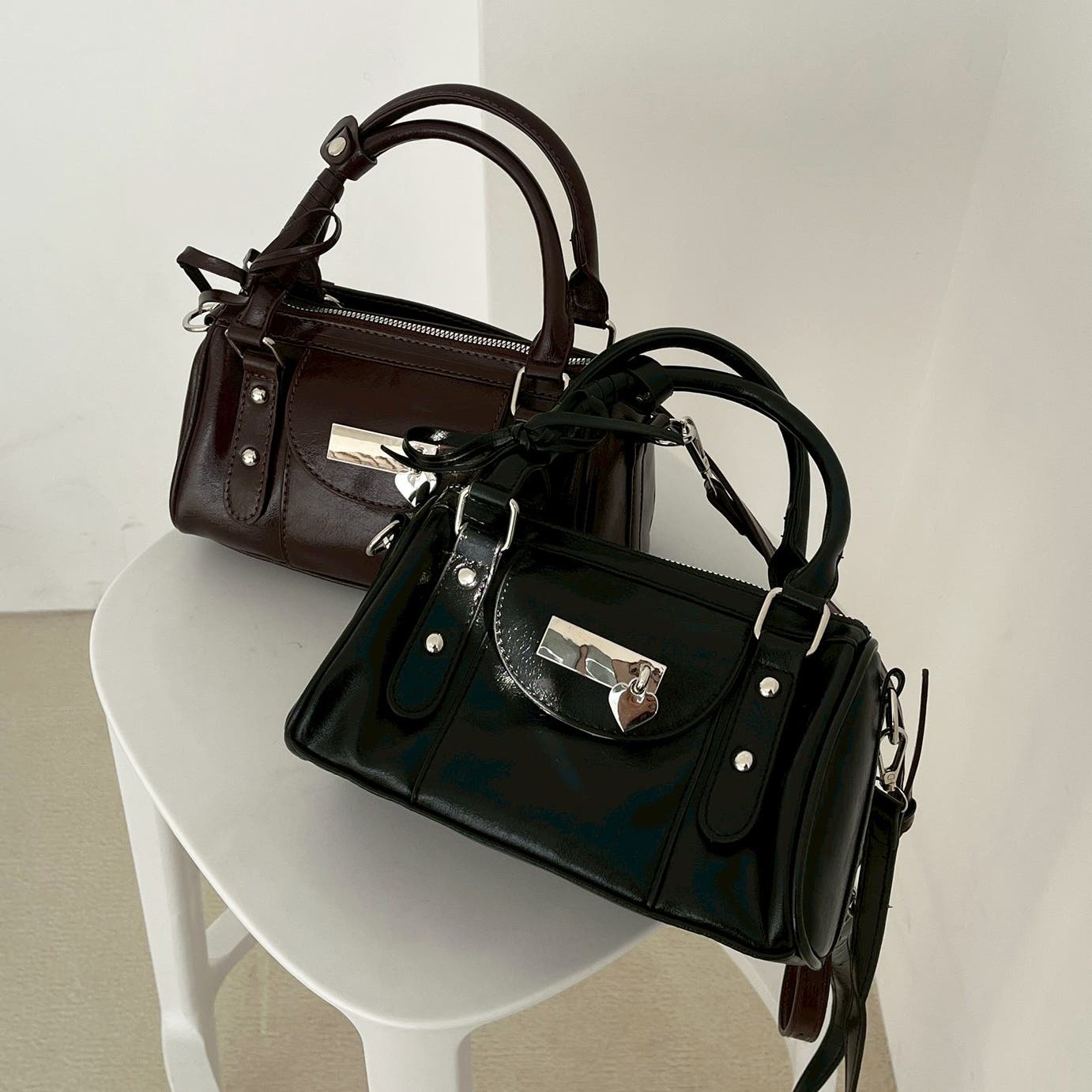 レア⭐️スマイル⭐️ボウリングバッグ バレエボウリングバッグ[品番：OLOW0017184]｜RMAF NICE CLAUP / OLIVE