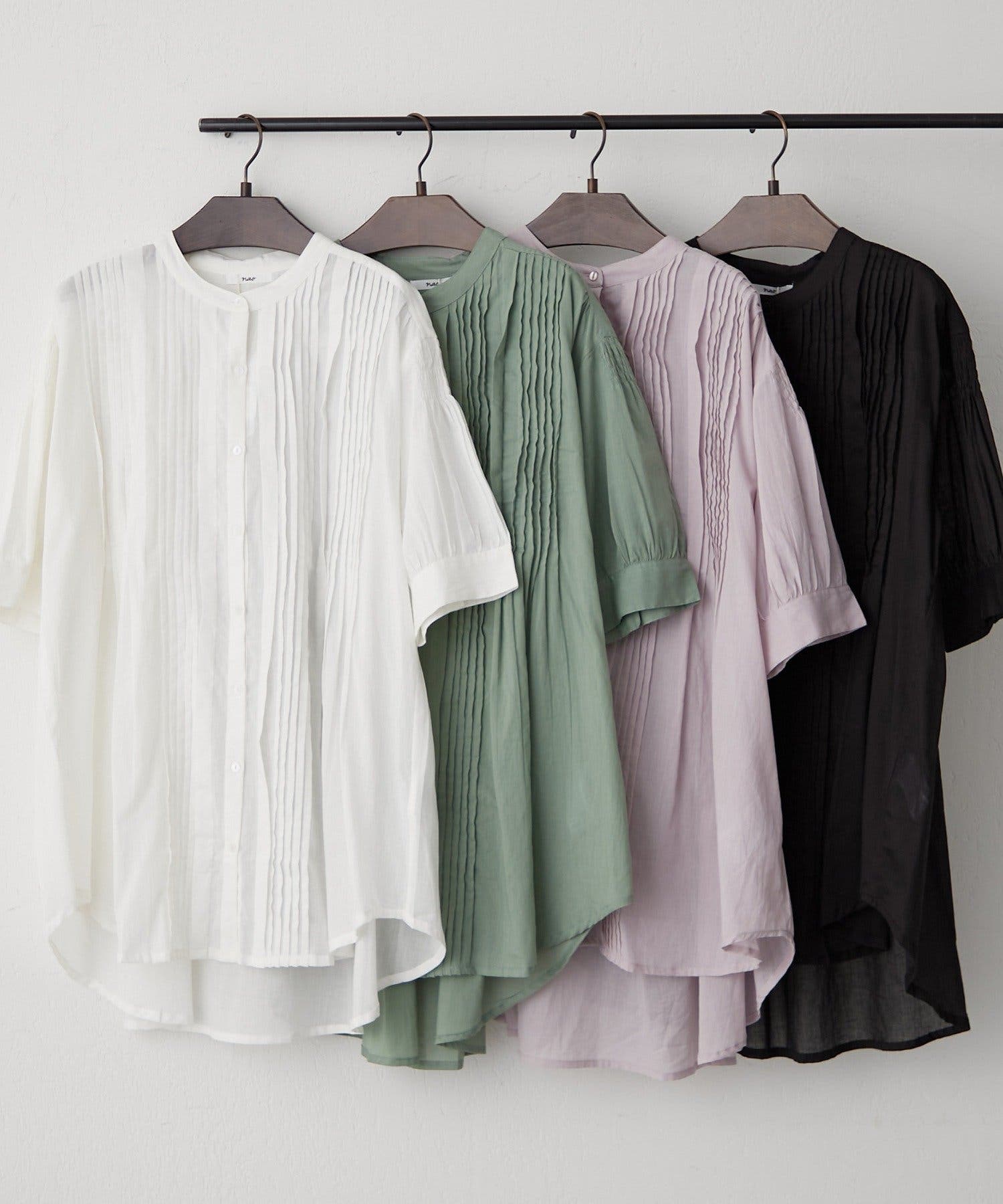 なおつぐ NAO】ピンタックブラウス[品番：OLOW0017813]｜RMAF NICE CLAUP