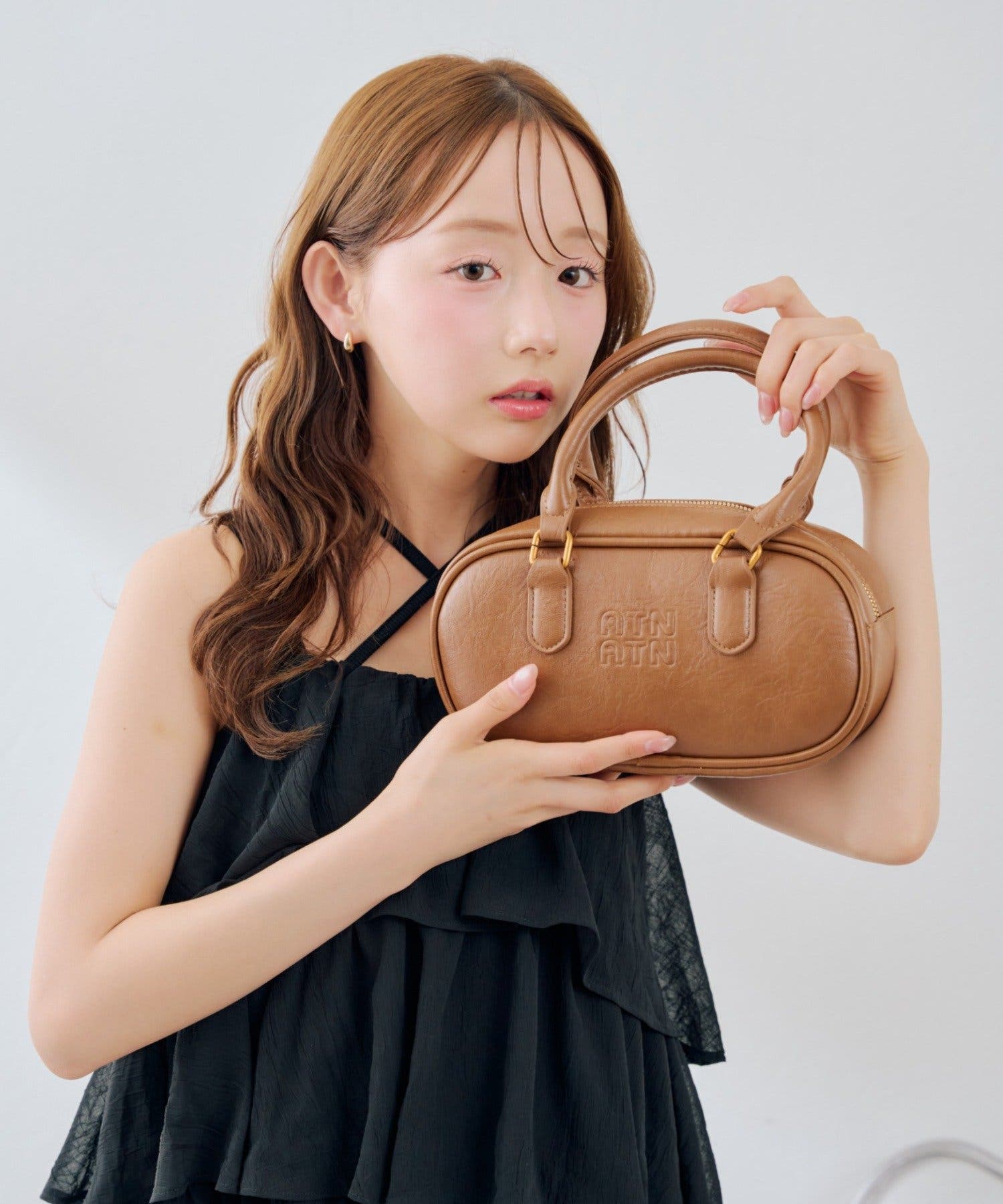 ロゴボストンバッグ[品番：NCLW0019250]｜NICE CLAUP / OLIVE des