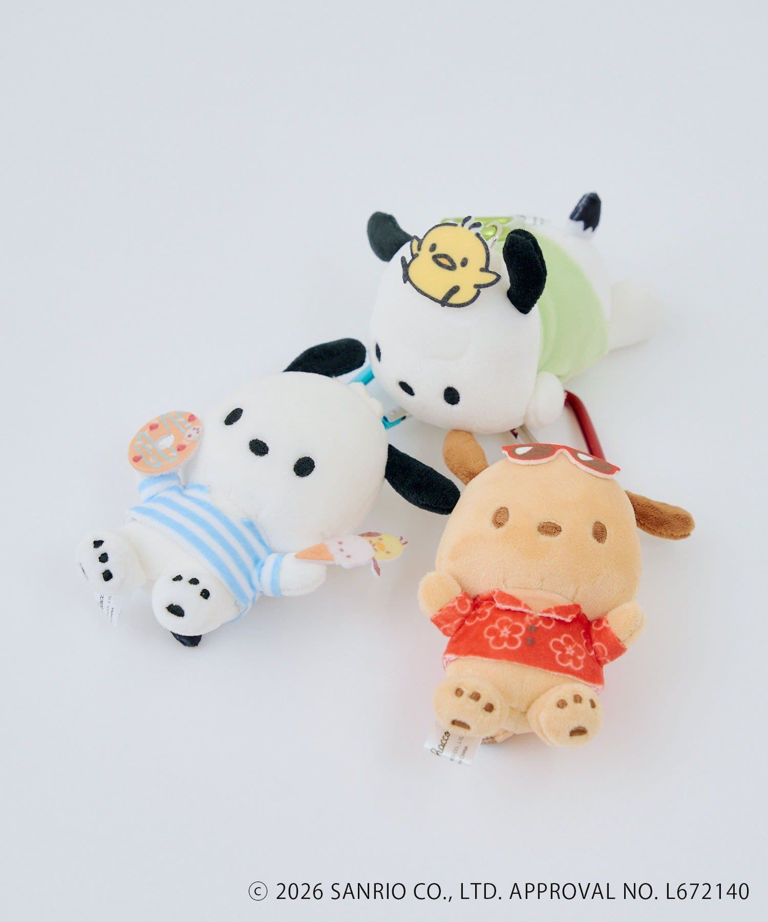 サンリオキャラクターズ】ポチャッコ マスコットチャーム[品番
