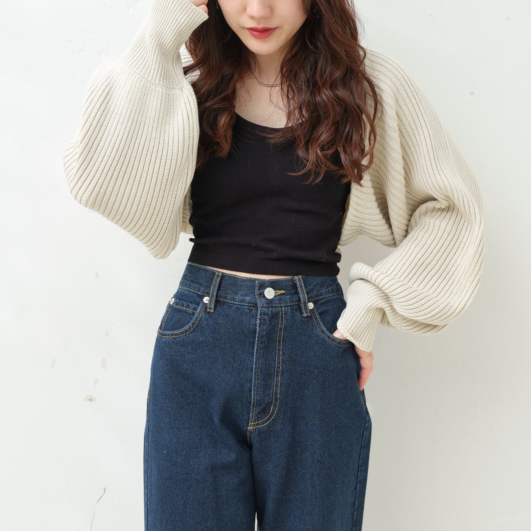 ショートボレロカーディガン[品番：OLOW0009543]｜RMAF NICE CLAUP