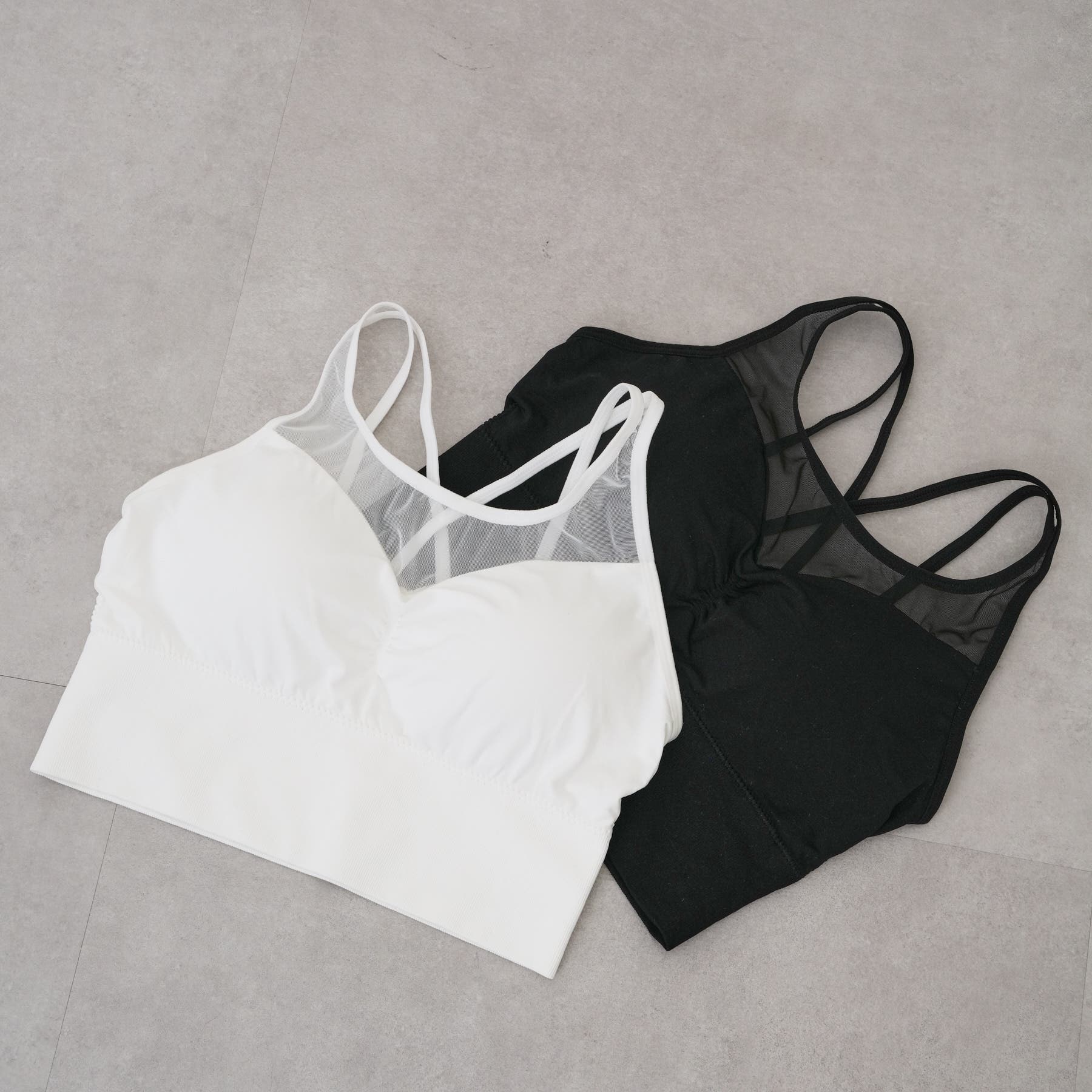 yobiotop シースルー、トップショップブラトップ 見えても透けても