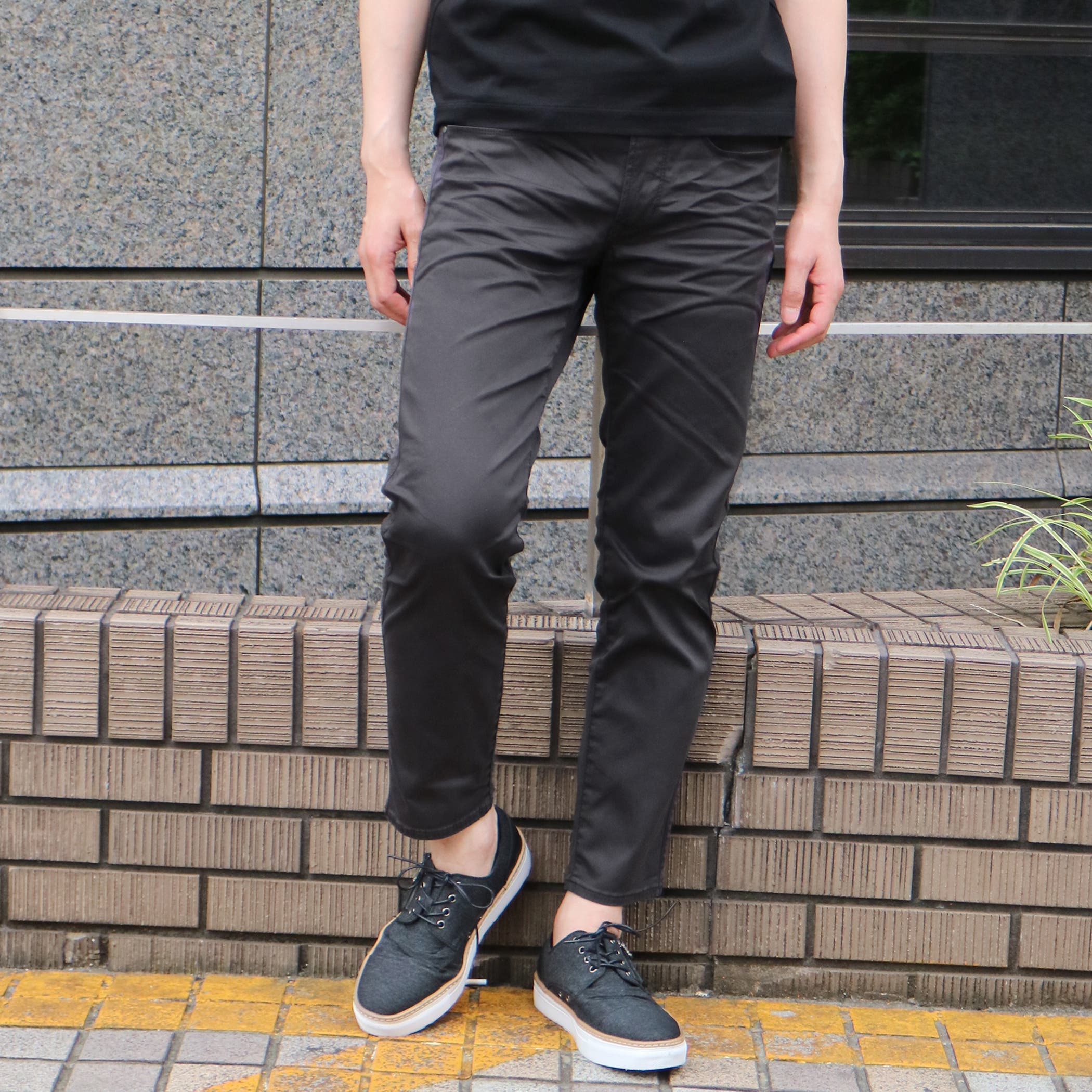 サルセーション アンクルパンツ サテンアンクルパンツ[品番：NICW0002606]｜NICOLE（ニコル）｜メンズ