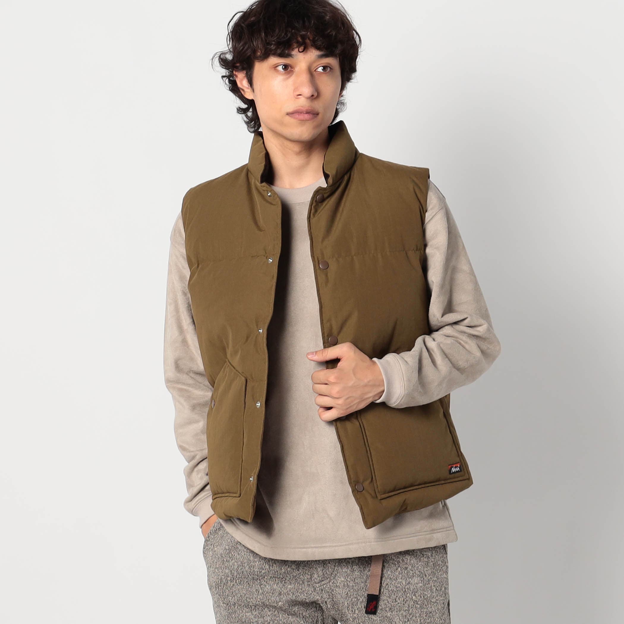 NANGA grand park別注 DOWN ダウンベスト NANGA×Grand PARK ナンガ×グランドパーク別注”TAKIBI”ダウ…[品番