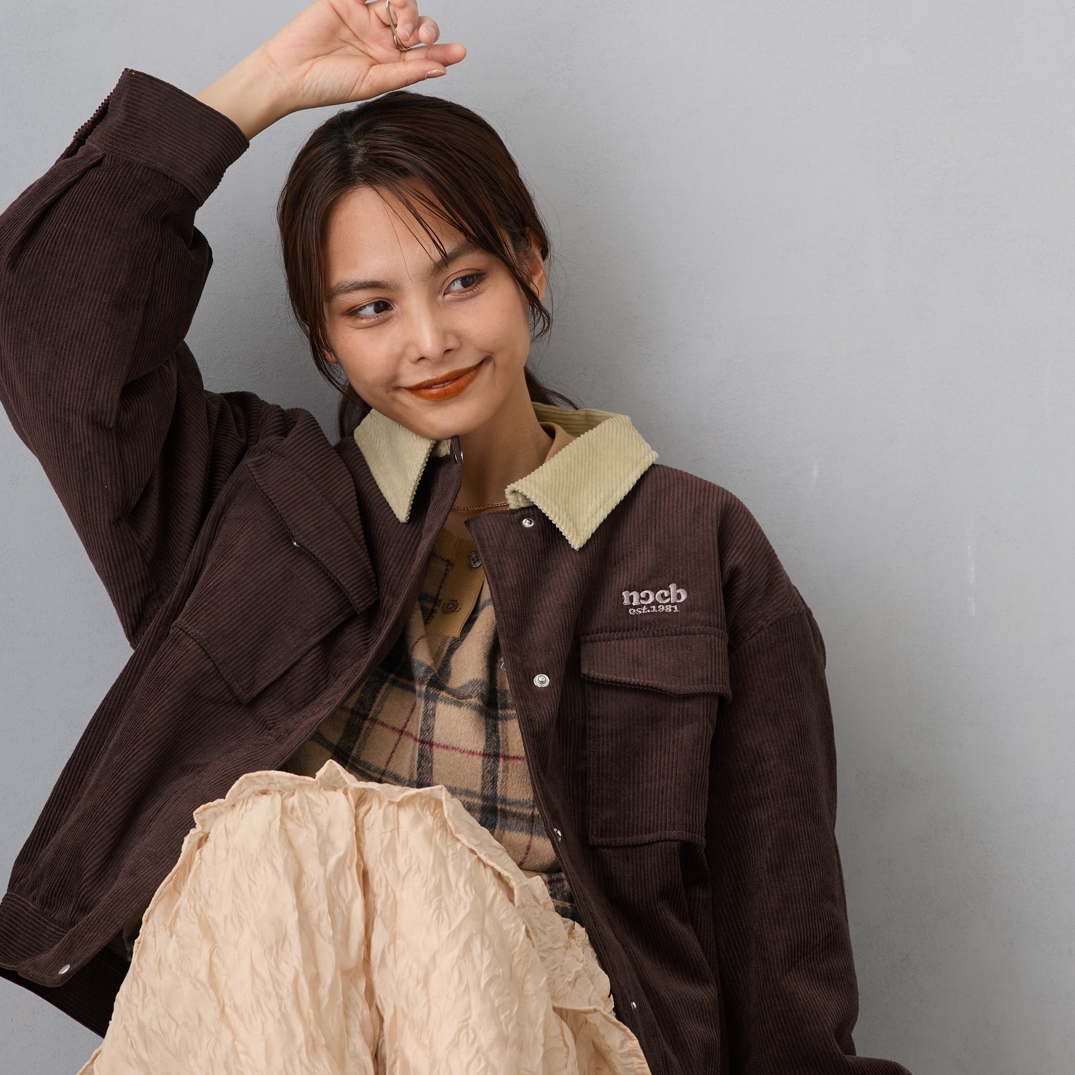 コーデュロイブルゾン[品番：NICW0006269]｜NICOLE（ニコル）の
