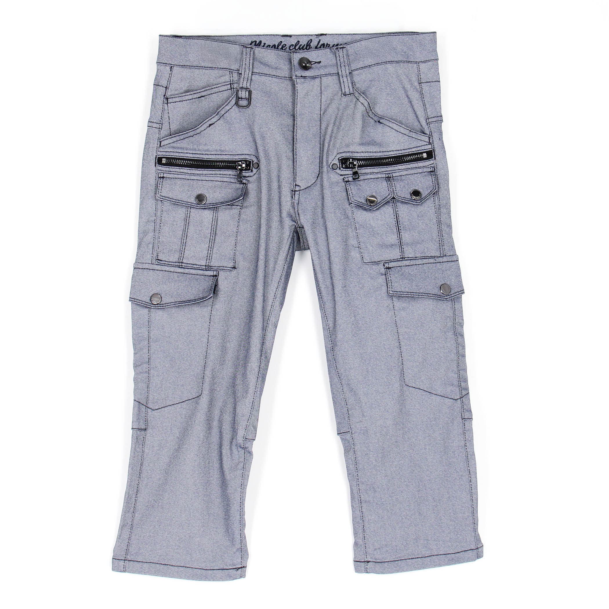 ガムストレッチ クロップドカーゴパンツ[品番：NICW0006763
