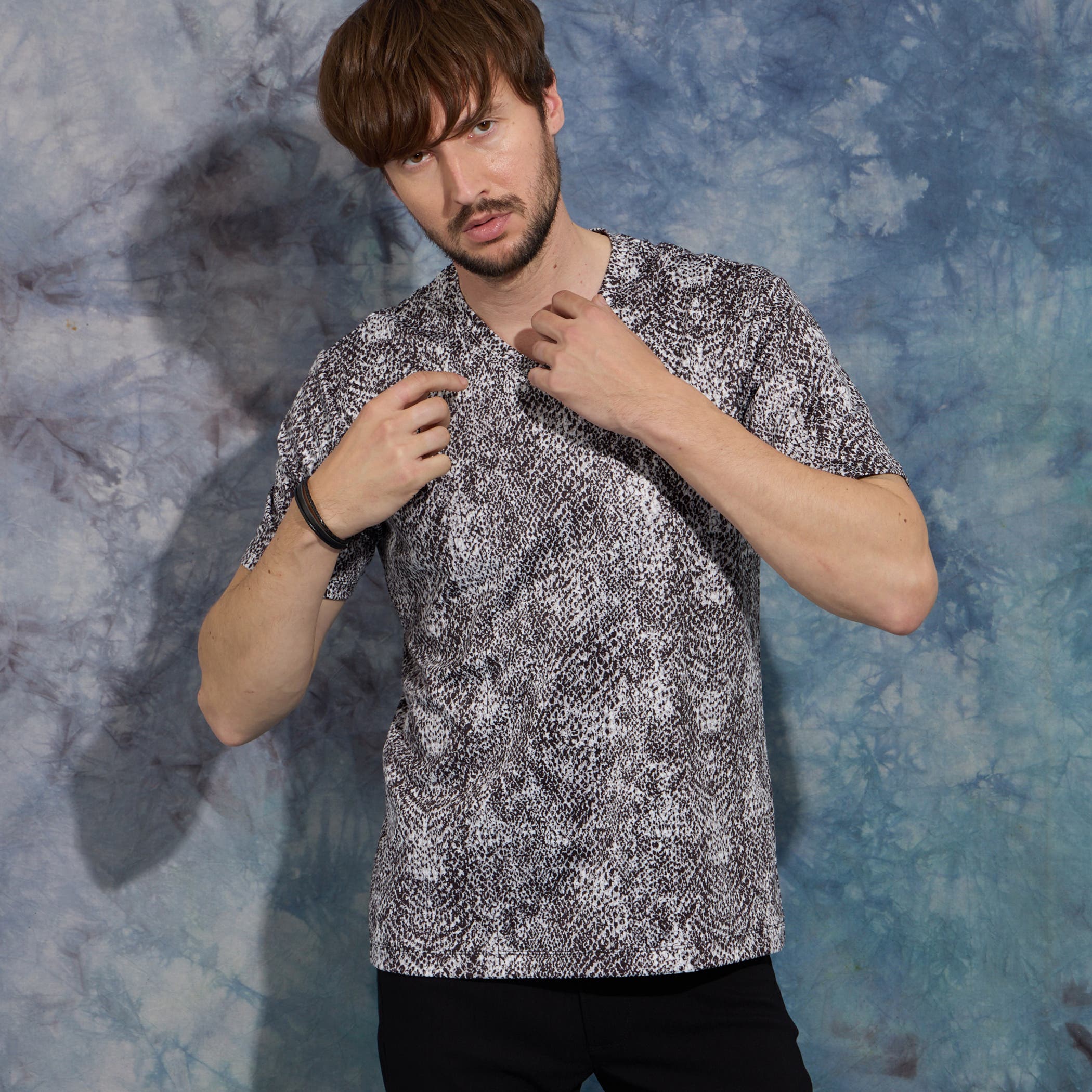 【NICK&NICOLE】 HALF NECK SLIM TOP /追跡付 MUSINSA公式 | NICK&NICOLE LABEL SLIM HALF TOP_BLACK