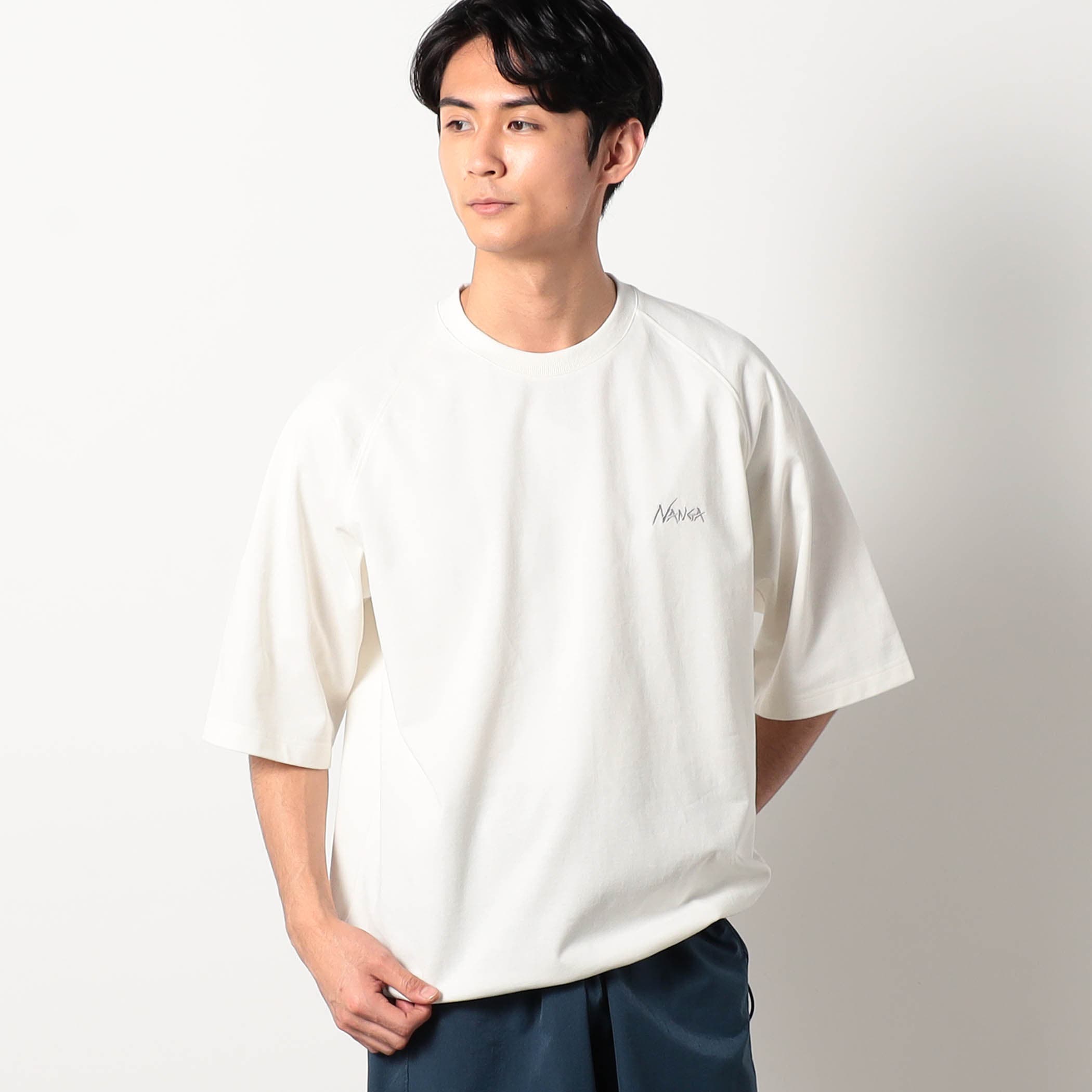 NANGA別注ドローコードラグランTシャツ[品番：NICW0006605]｜NICOLE