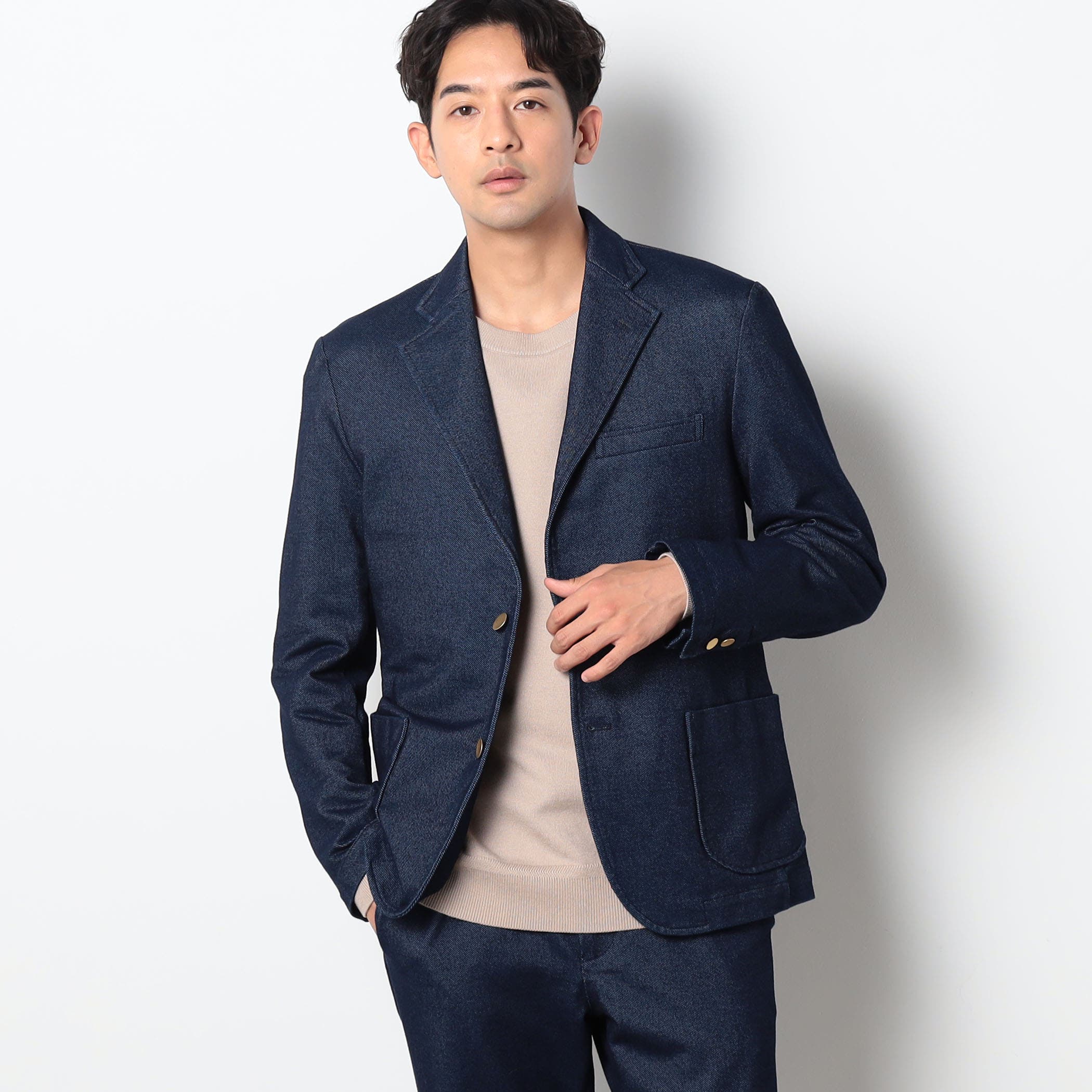 ストレッチデニムジャケット[品番：NICW0007117]｜NICOLE