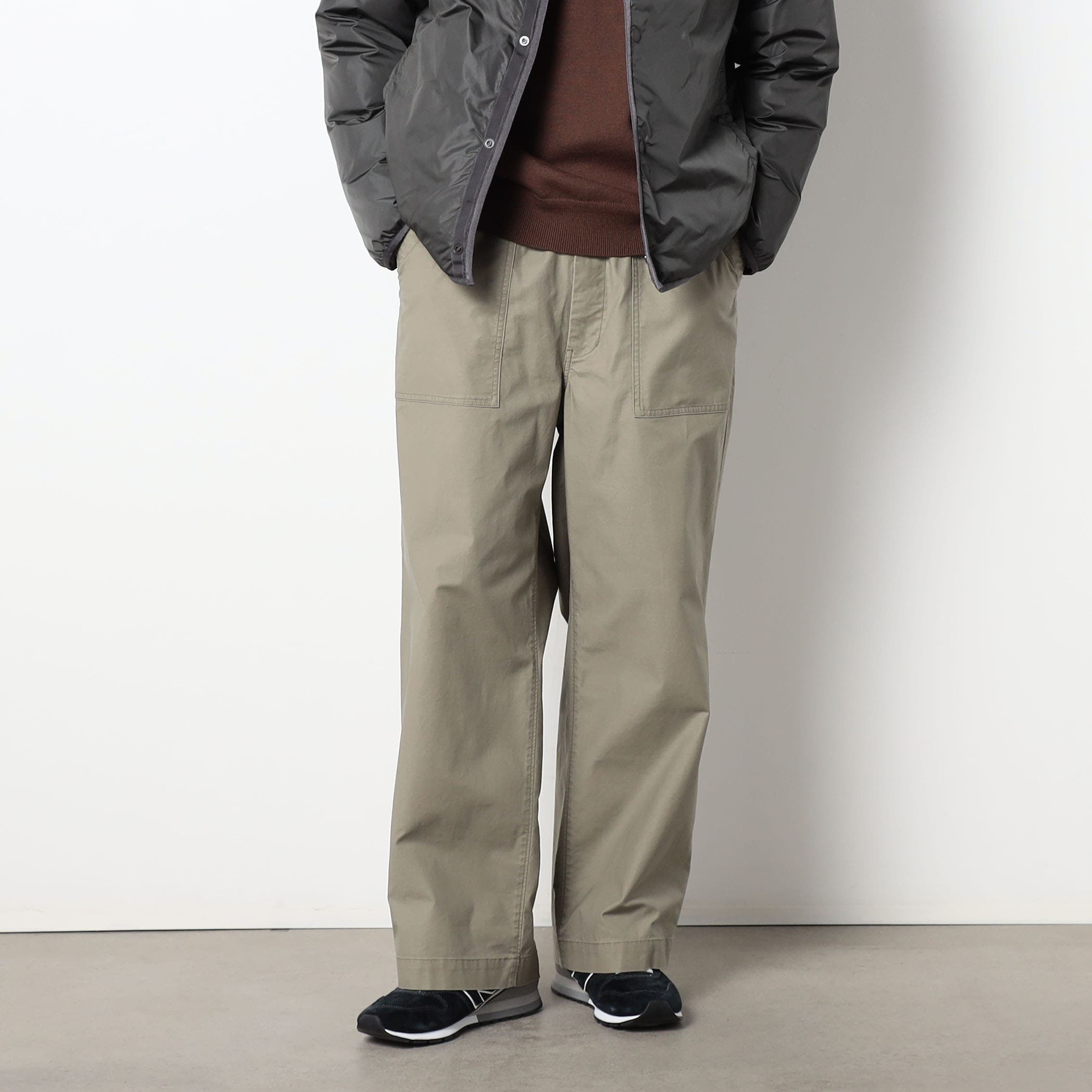 BROOKLYN OVERALL＜ブルックリンオーバーオール＞ワイドベイカーパン