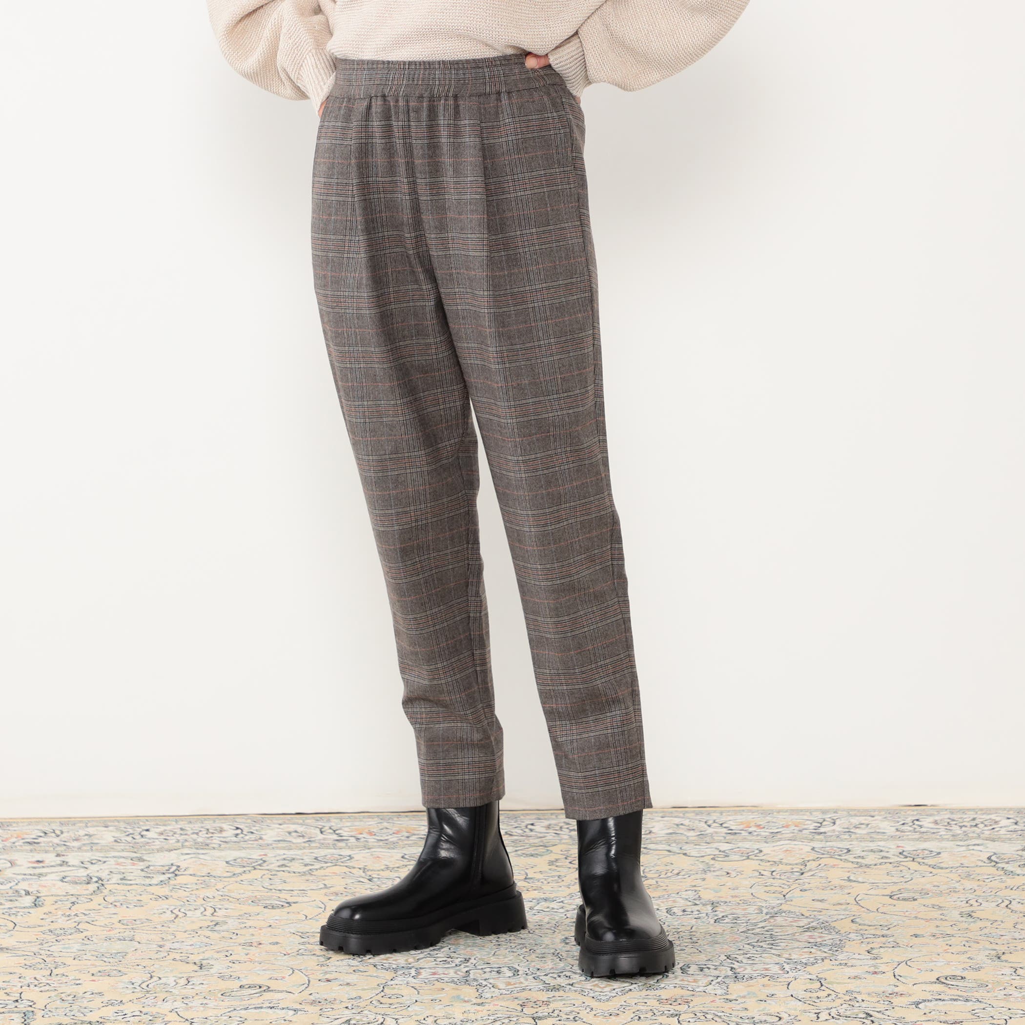 白　グレー　スラックス レディース パンツ　NICOLE SPORTS 白 グレー スラックス レディース パンツ NICOLE SPORTS