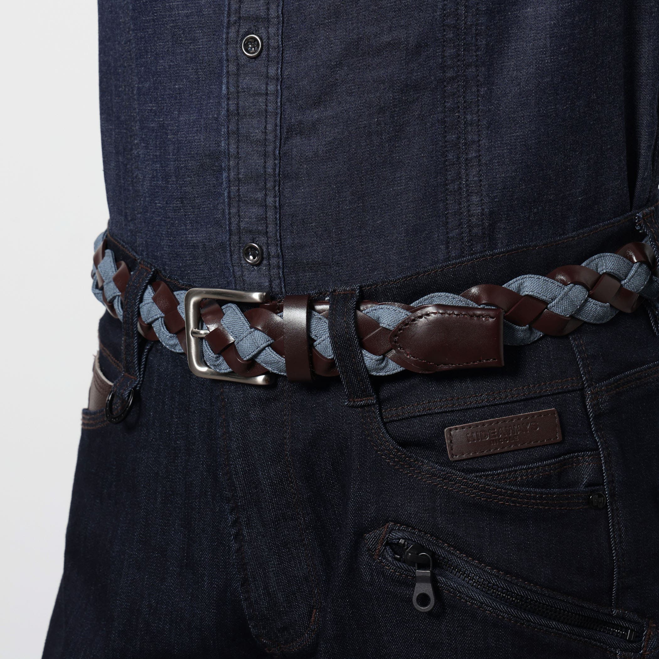 コンビメッシュベルト[品番：NICW0007492]｜NICOLE（ニコル）のメンズ