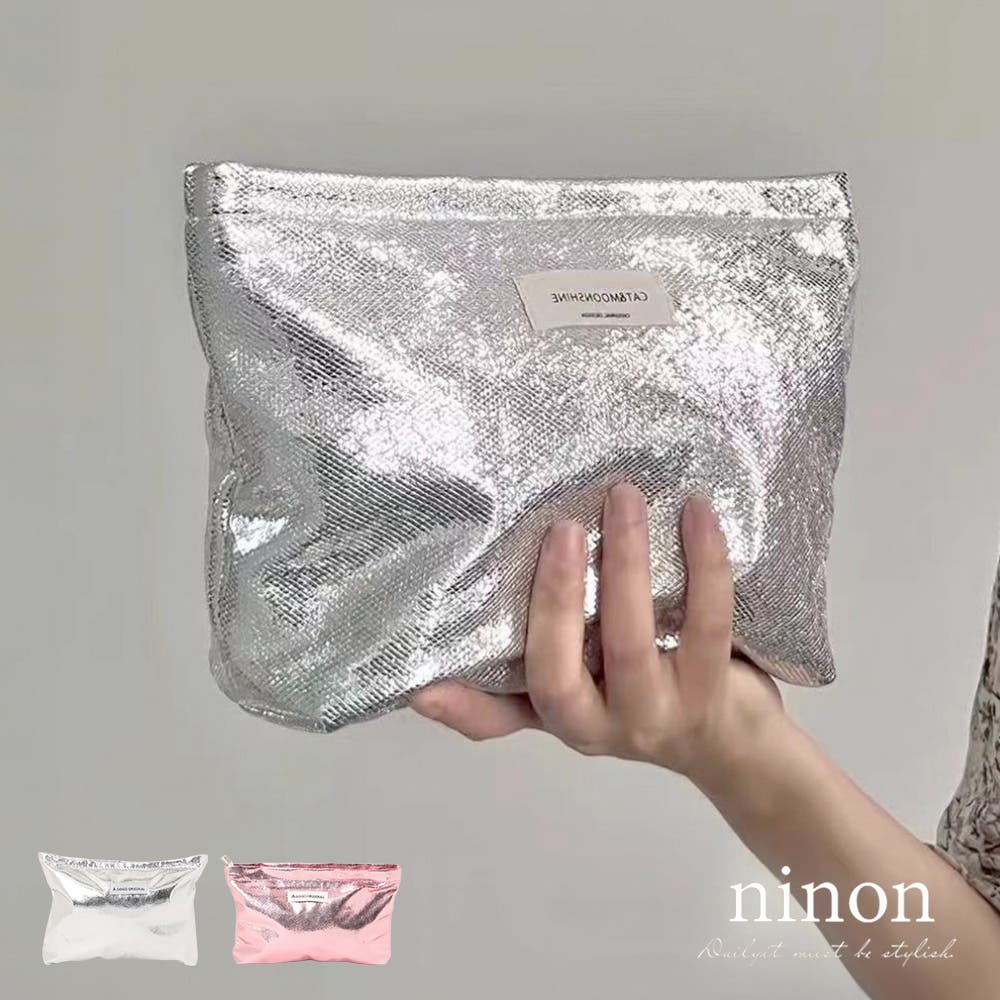 ポーチ 小物入れ 大きめ[品番：NNNA0003216]｜ninon（ニノン）の