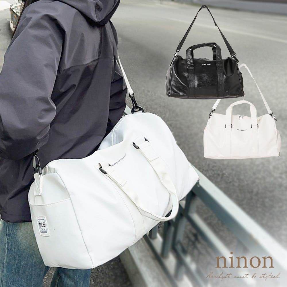 ボストンバッグ 修学旅行 大容量[品番：NNNA0003318]｜ninon