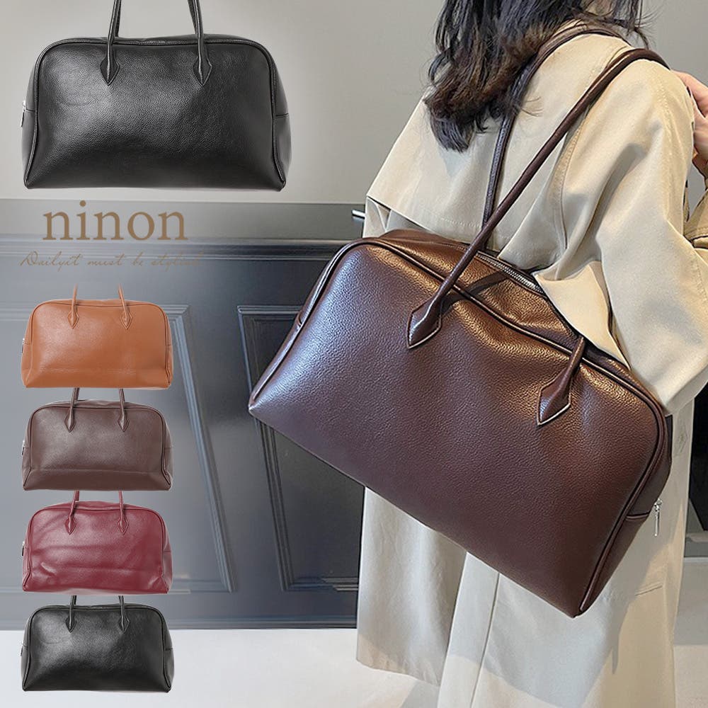 ボストンバッグ 旅行 レディース[品番：NNNA0003589]｜ninon（ニノン