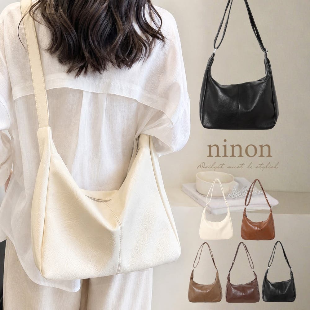 ショルダーバッグ レディース 2WAY[品番：NNNA0003750]｜ninon（ニノン