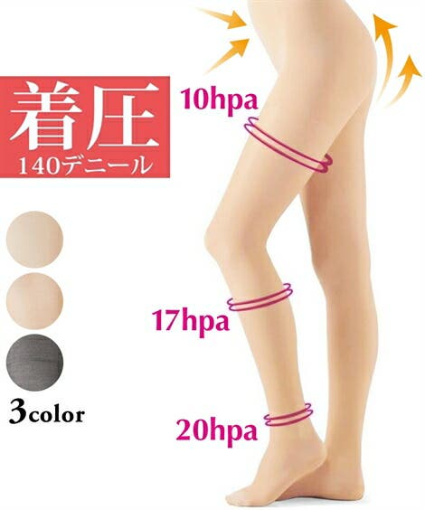 ストッキング タイツ 着圧[品番：NISW0003376]｜nissen