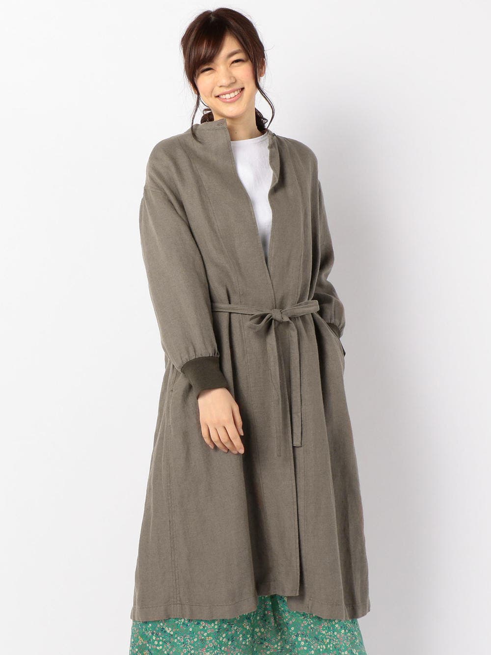 fredy repit リネンバンドカラーコート[品番：NLYW0000018
