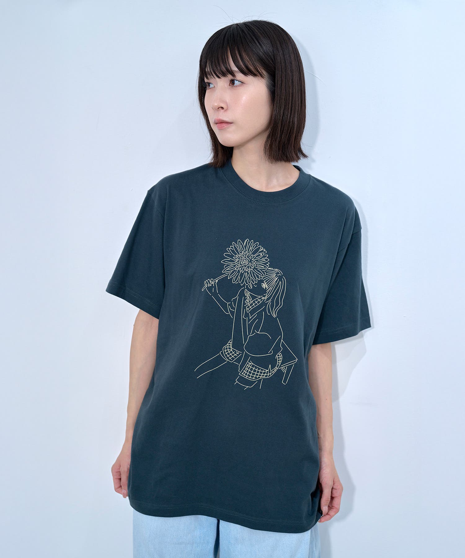 YUHO & Flower S/S Tee[品番：NORW0000001]｜Nora Lily（ノラリリー 