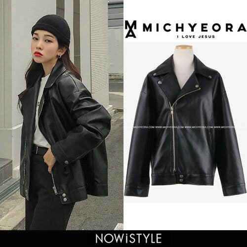 【極美品】yori カシミヤ混 ウール ライダース ジャケット 38 ブラック セール】裏ボアフェイクムートンコーチジャケット（ムートンコート