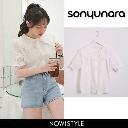 【美品】　ORR 韓国 ブラウス ブラウス 韓国 ORR(オル) - 海外通販のBUYMA