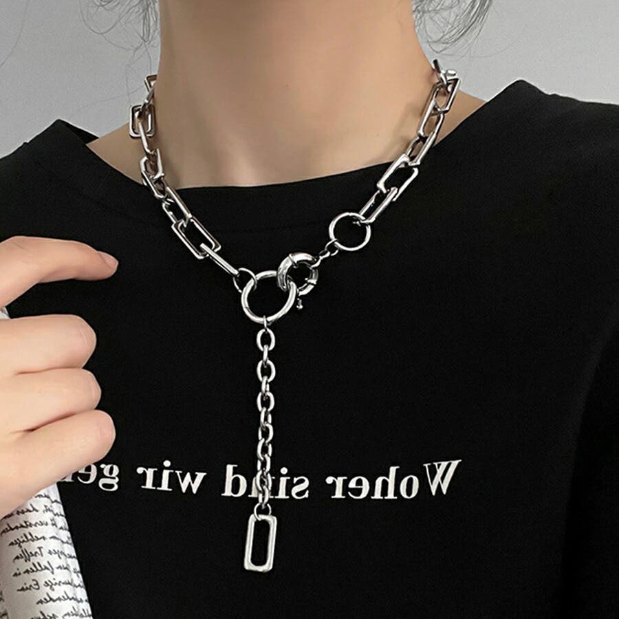 ELISABETTA ダブルストランドチェーン チョーカーネックレス ELISABETTA ダブルストランドチェーン チョーカーネックレス